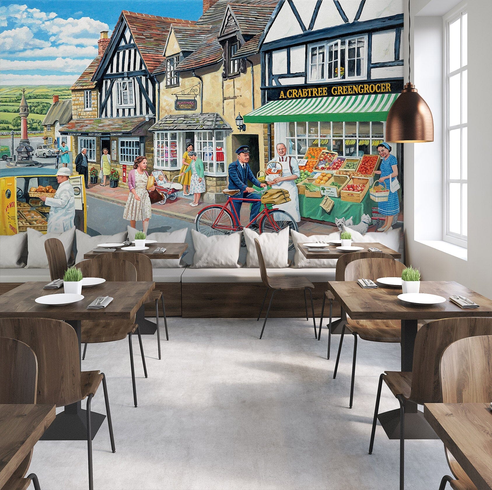 3D Letters For The Greengrocer 1034 Trevor Mitchell Wall Mural Wall Murals Wallpaper AJ Wallpaper 2 