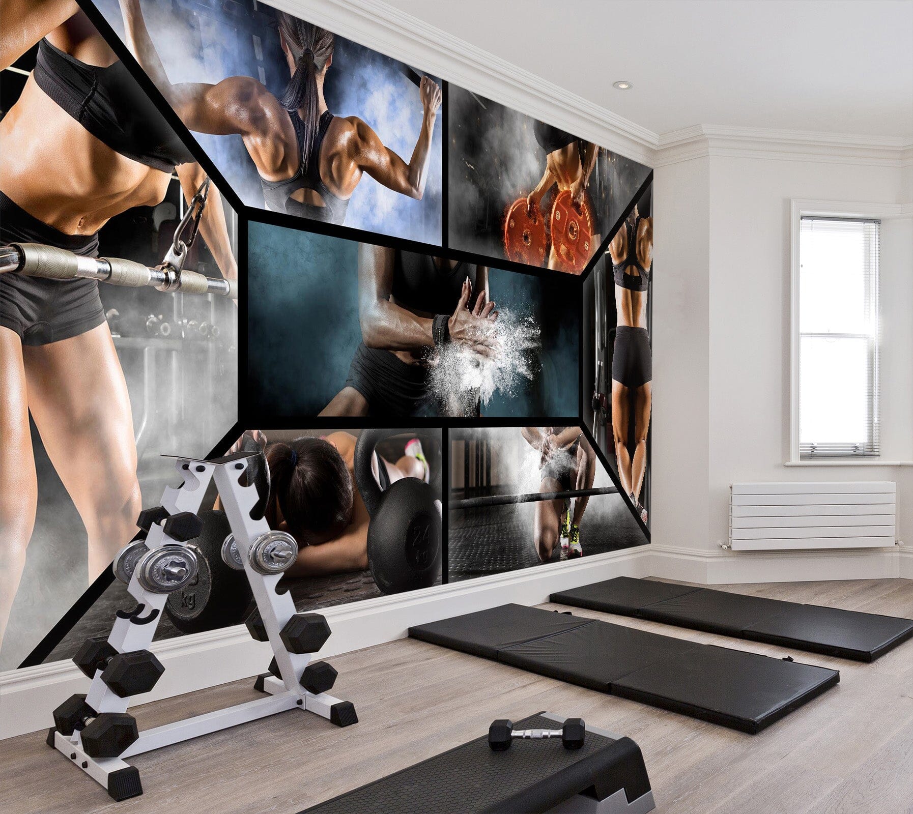 3D Crazy Fitness 309 Wall Murals Wallpaper AJ Wallpaper 2 