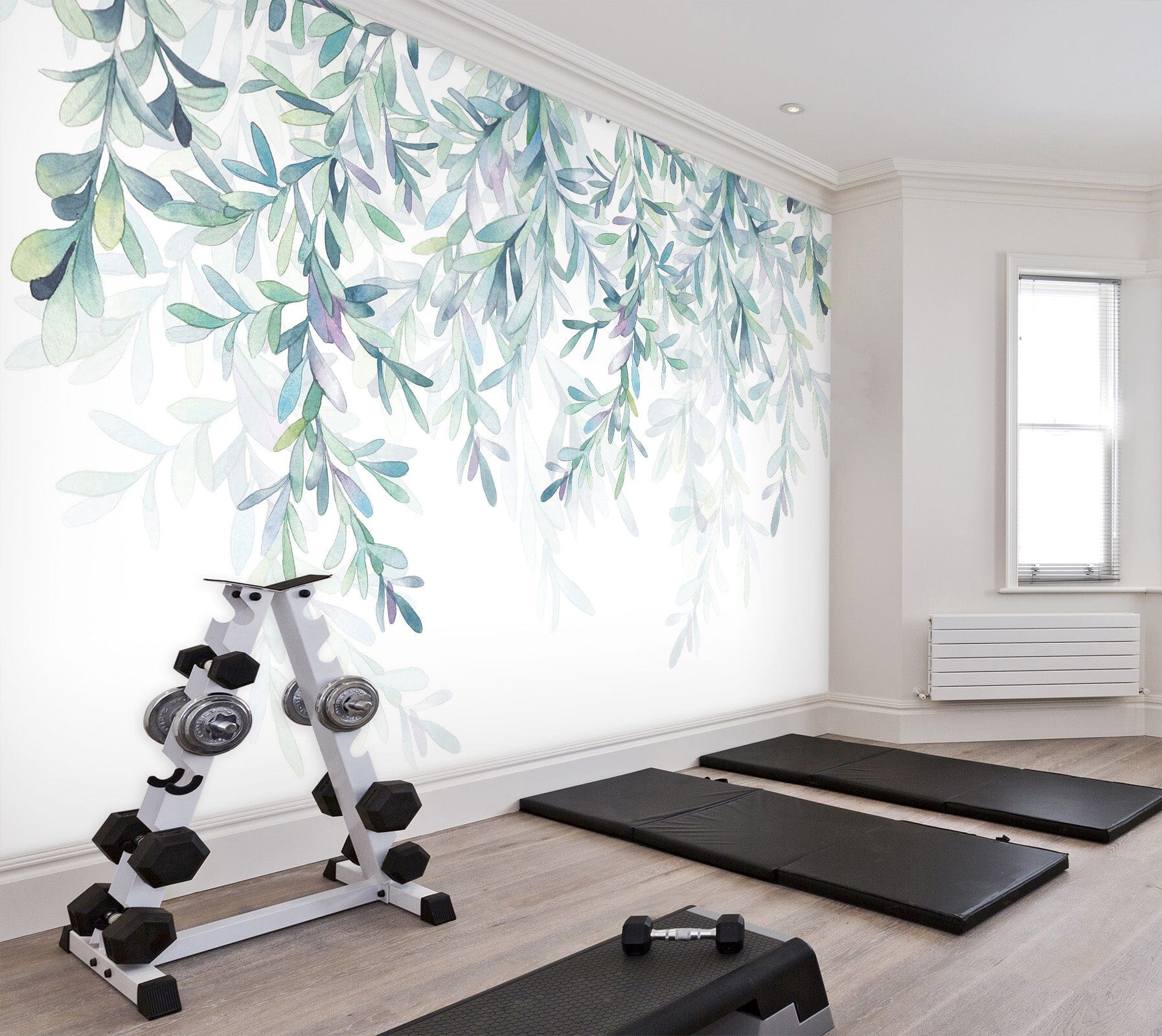 3D Green Vine 087 Wall Murals Wallpaper AJ Wallpaper 2 