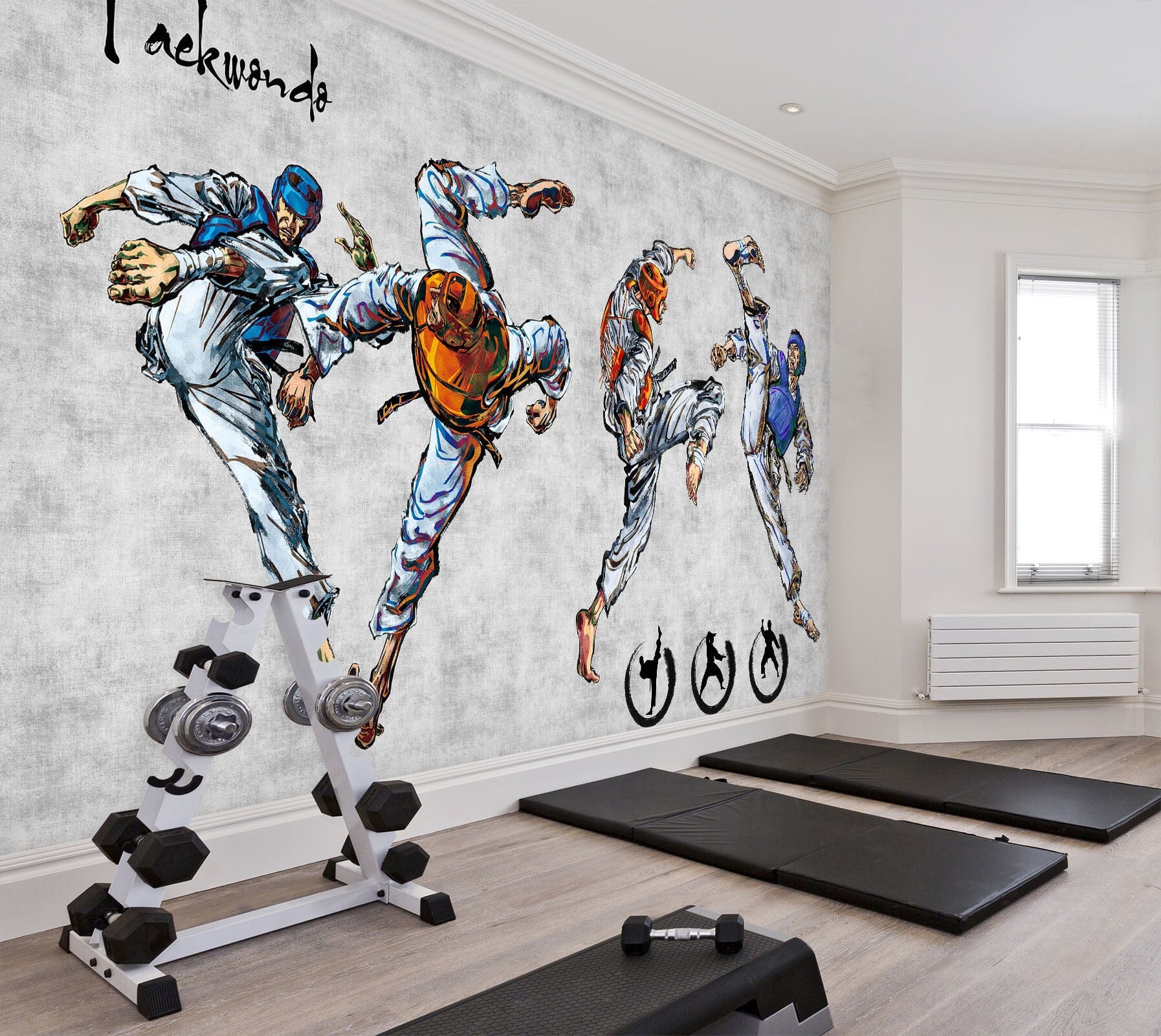 3D Martial Arts Competition 036 Wall Murals Wallpaper AJ Wallpaper 2 