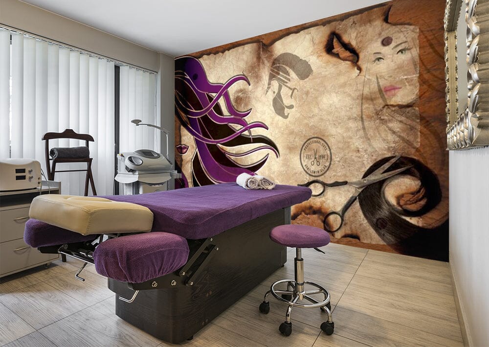 3D Flowing Hair 1587 Wall Murals Wallpaper AJ Wallpaper 2 