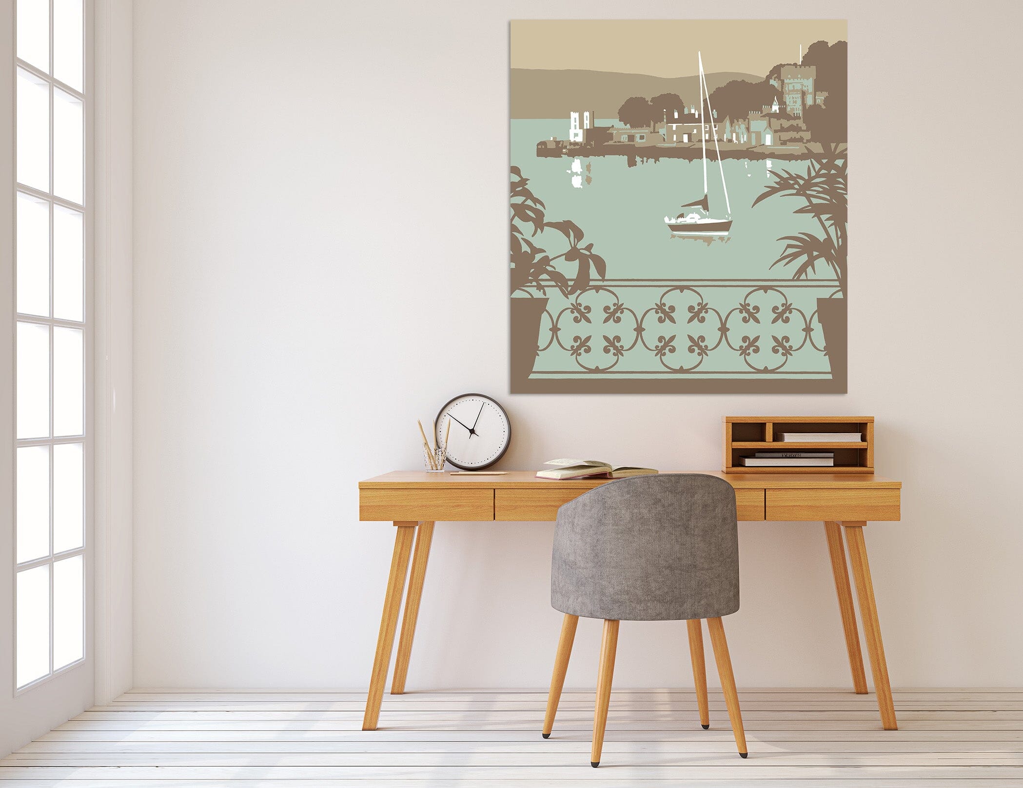 3D Sandbanks Balcony 055 Steve Read Wall Sticker Wallpaper AJ Wallpaper 2 