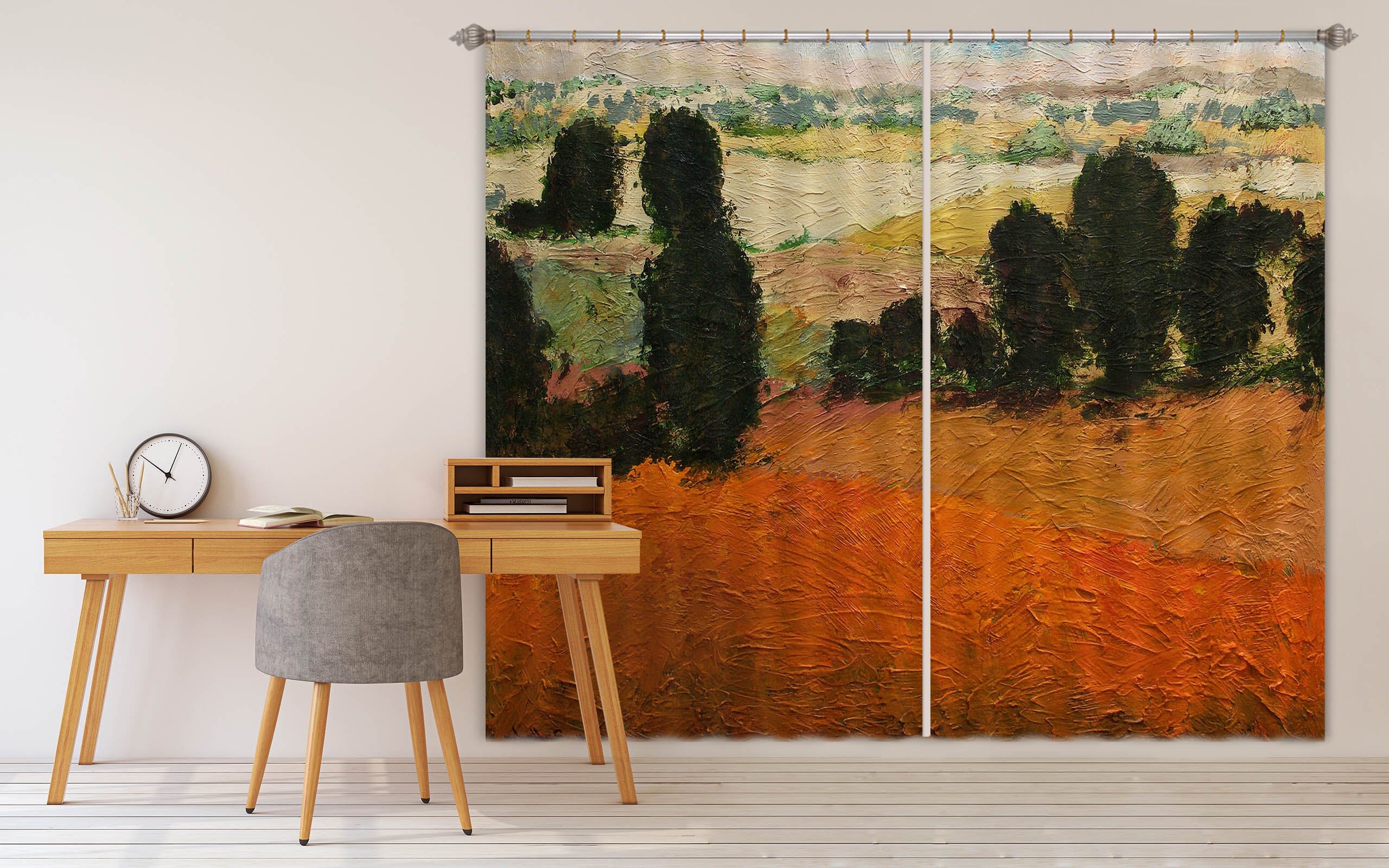 3D Valley Tree 105 Allan P. Friedlander Curtain Curtains Drapes Curtains AJ Creativity Home 