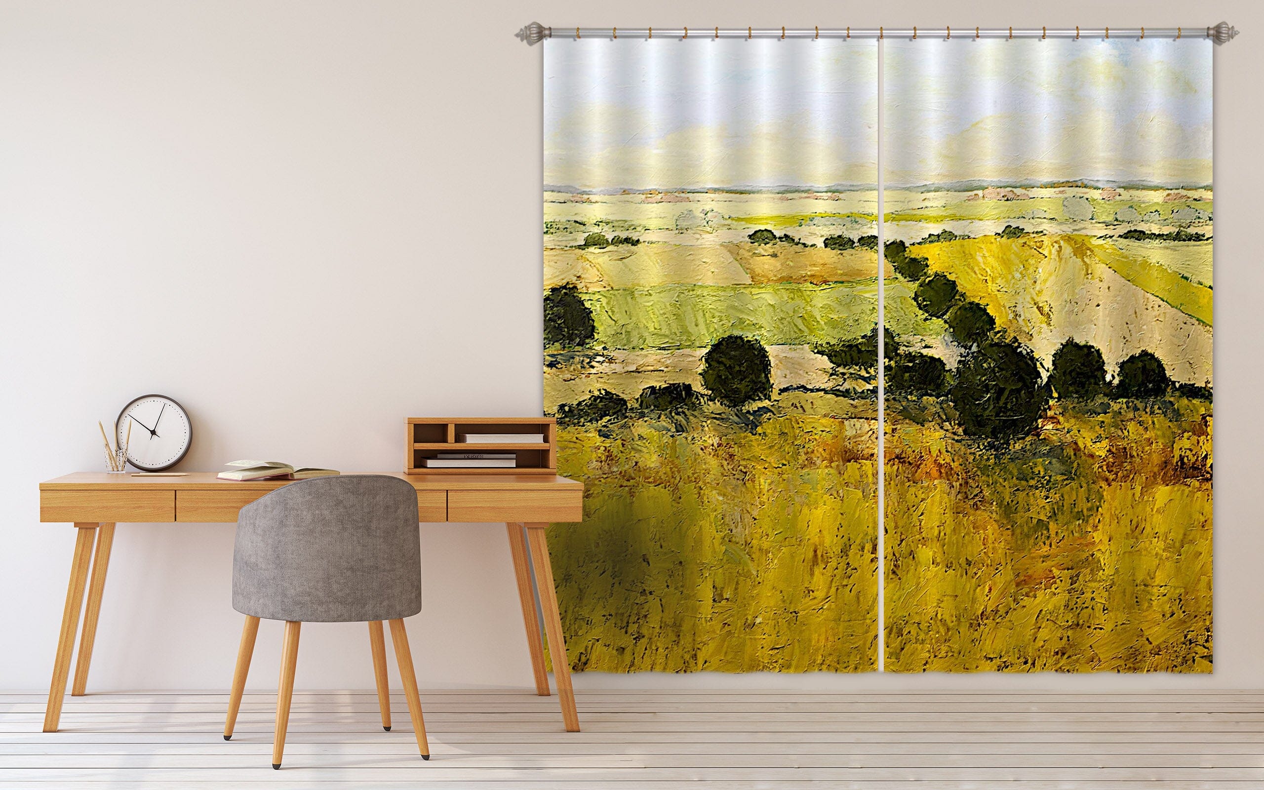 3D Summer End 119 Allan P. Friedlander Curtain Curtains Drapes Curtains AJ Creativity Home 