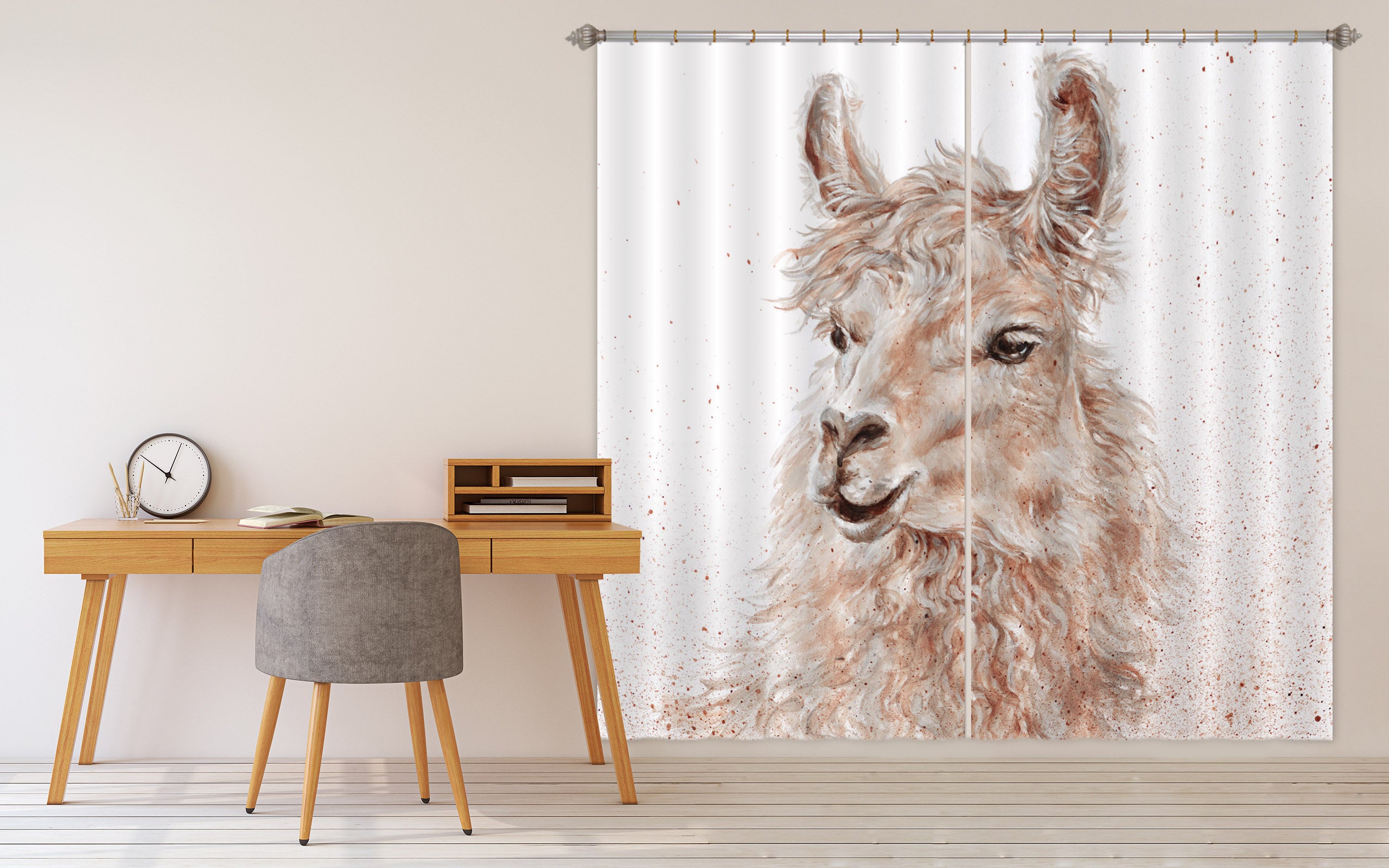 3D Sheep 3052 Debi Coules Curtain Curtains Drapes