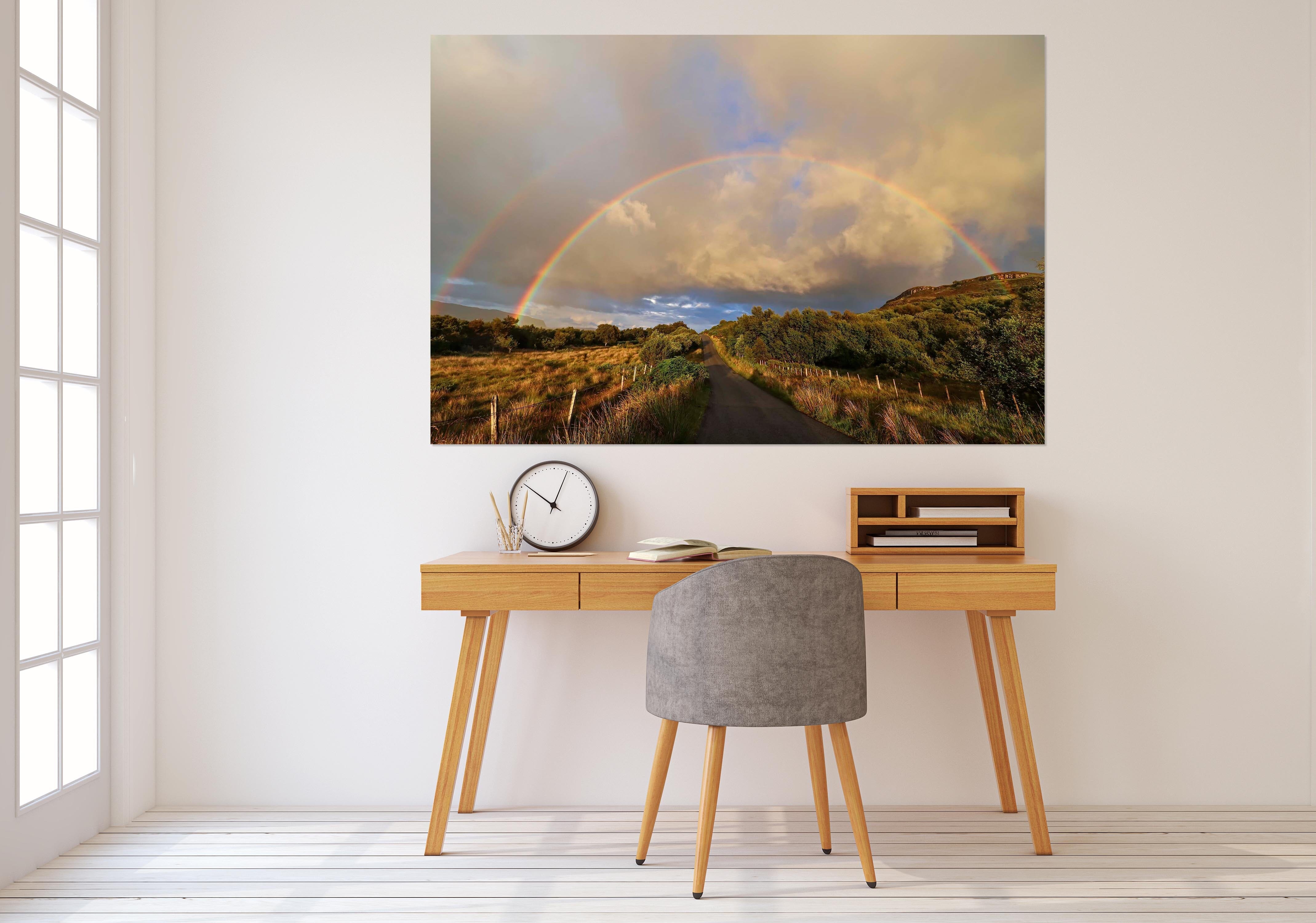 3D Rainbow Highway 119 Jerry LoFaro Wall Sticker Wallpaper AJ Wallpaper 2 