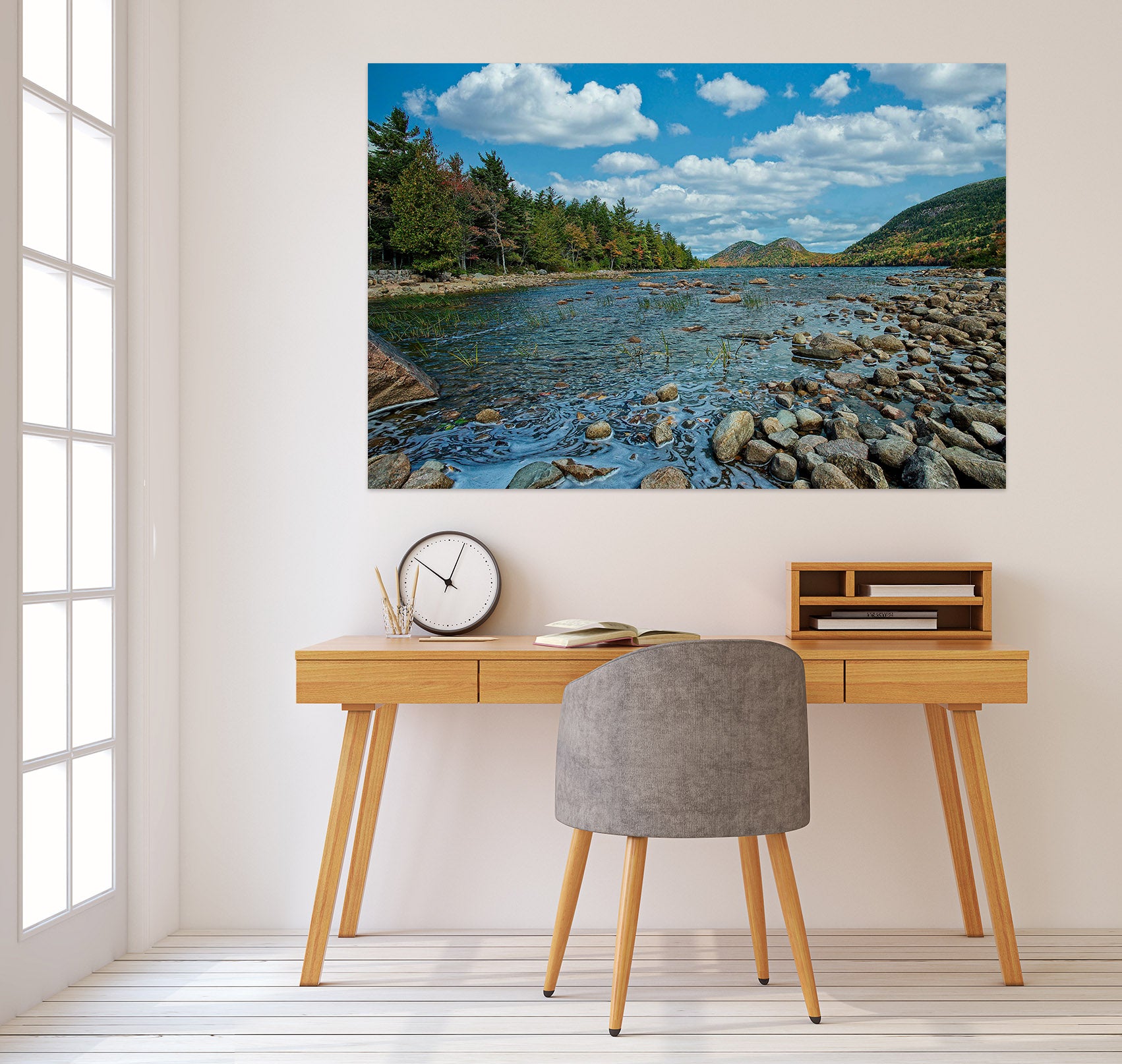 3D Little Rock Lake 61190 Kathy Barefield Wall Sticker