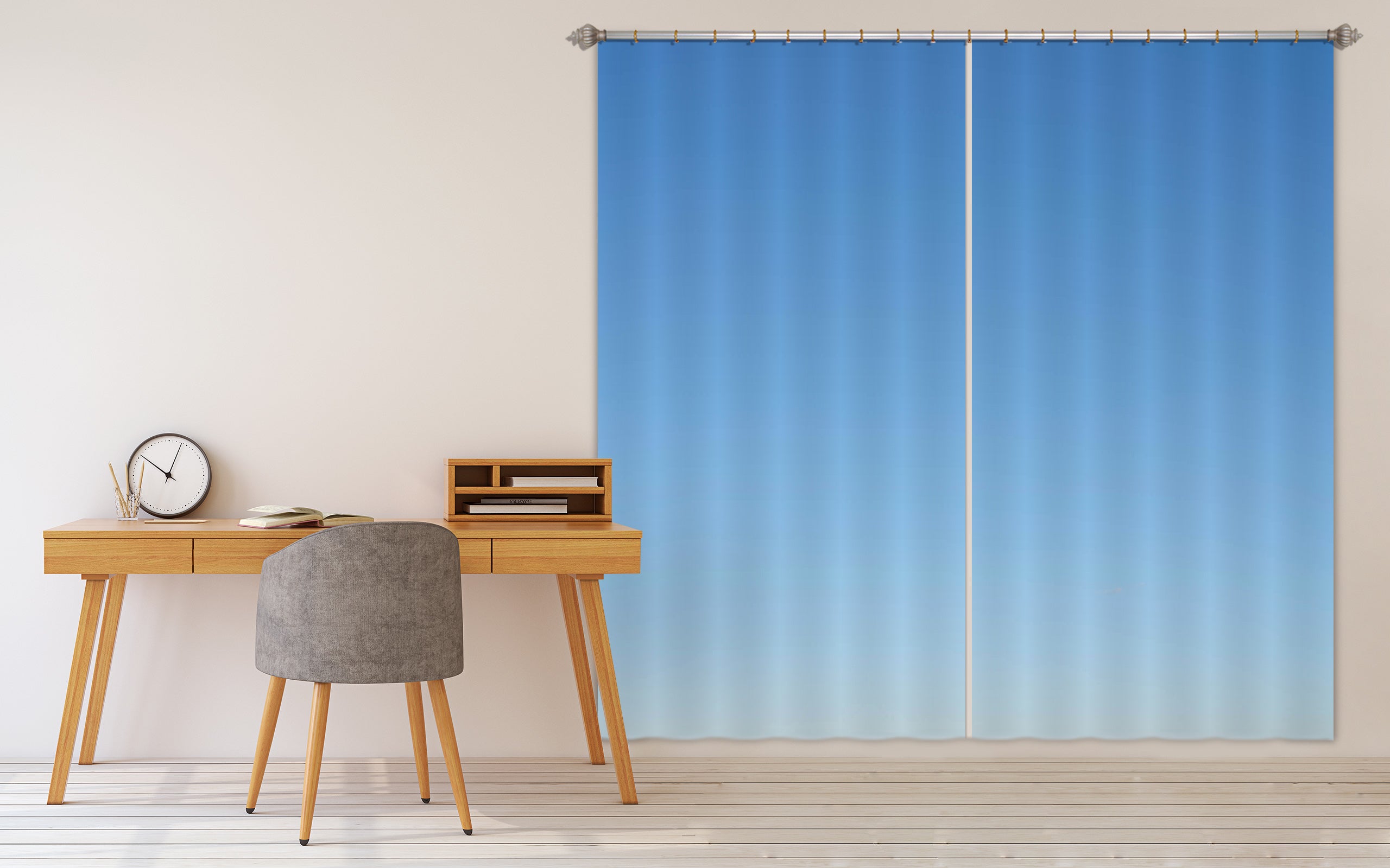 3D Blue Sky 6375 Assaf Frank Curtain Curtains Drapes