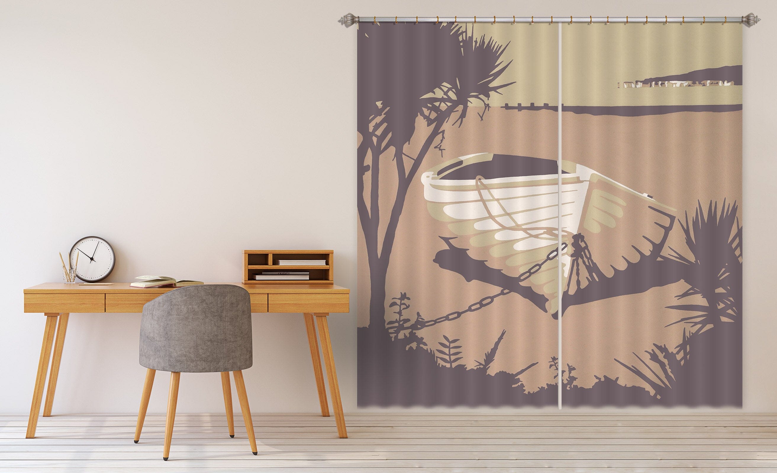 3D PSandbanks The Purbecks 141 Steve Read Curtain Curtains Drapes Curtains AJ Creativity Home 