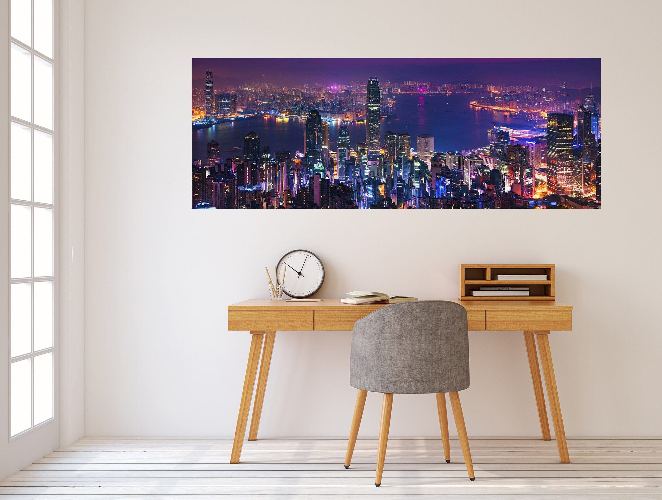 3D Night City 129 Marco Carmassi Wall Sticker Wallpaper AJ Wallpaper 2 