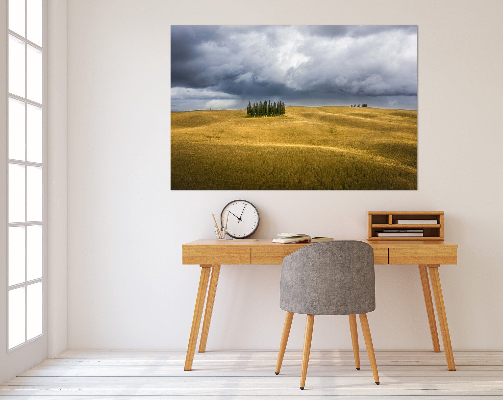 3D Yellow Desert 178 Marco Carmassi Wall Sticker Wallpaper AJ Wallpaper 2 