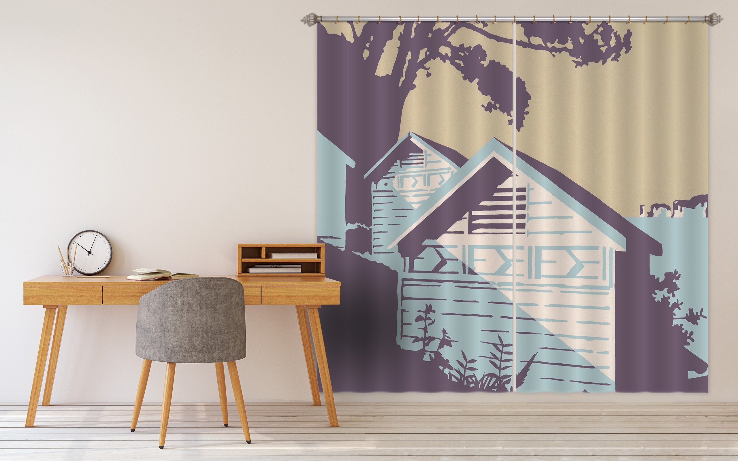 3D Canford Cliffs Old Harry Rocks 042 Steve Read Curtain Curtains Drapes Curtains AJ Creativity Home 