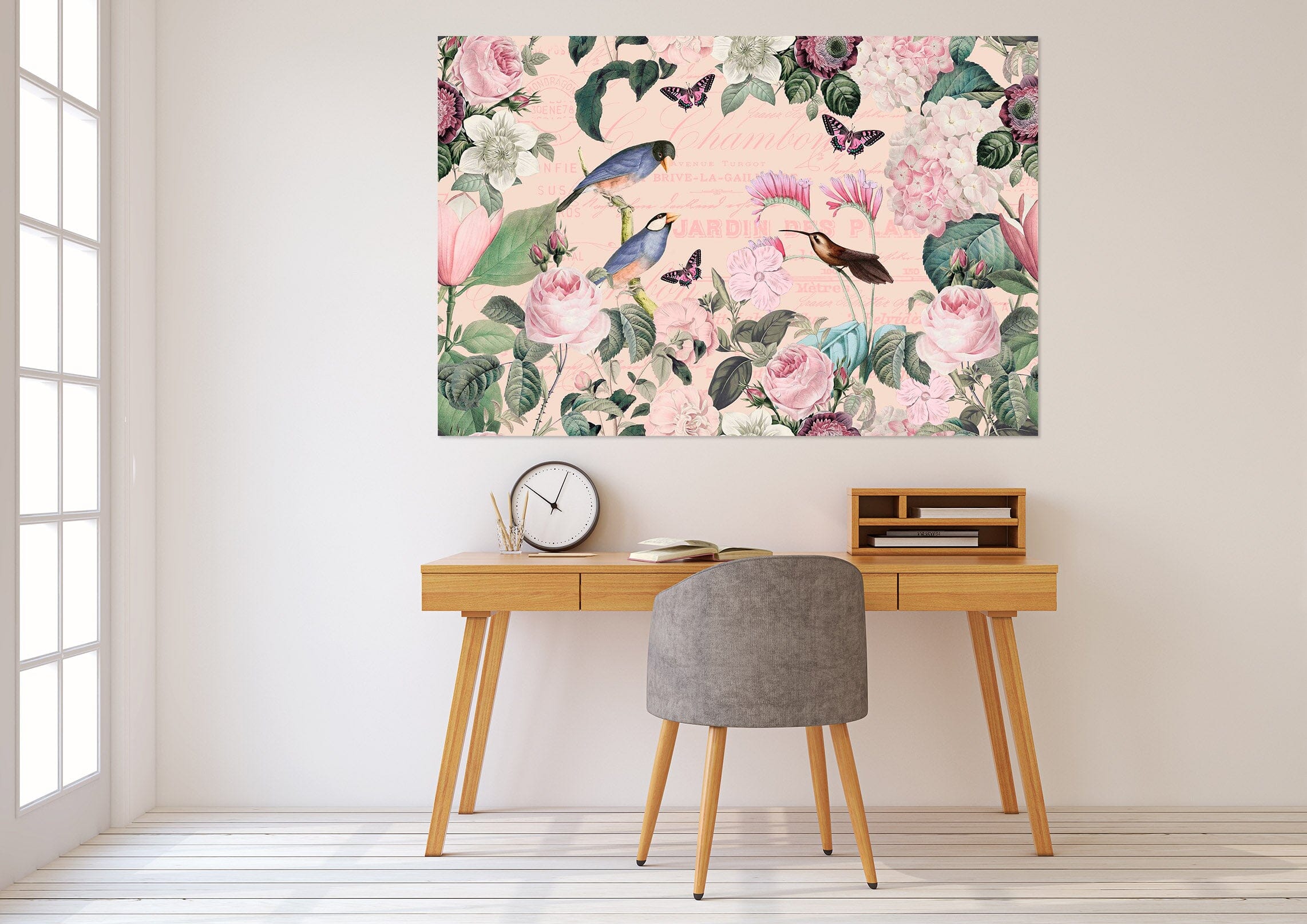 3D Leaf Bird 115 Andrea haase Wall Sticker Wallpaper AJ Wallpaper 2 