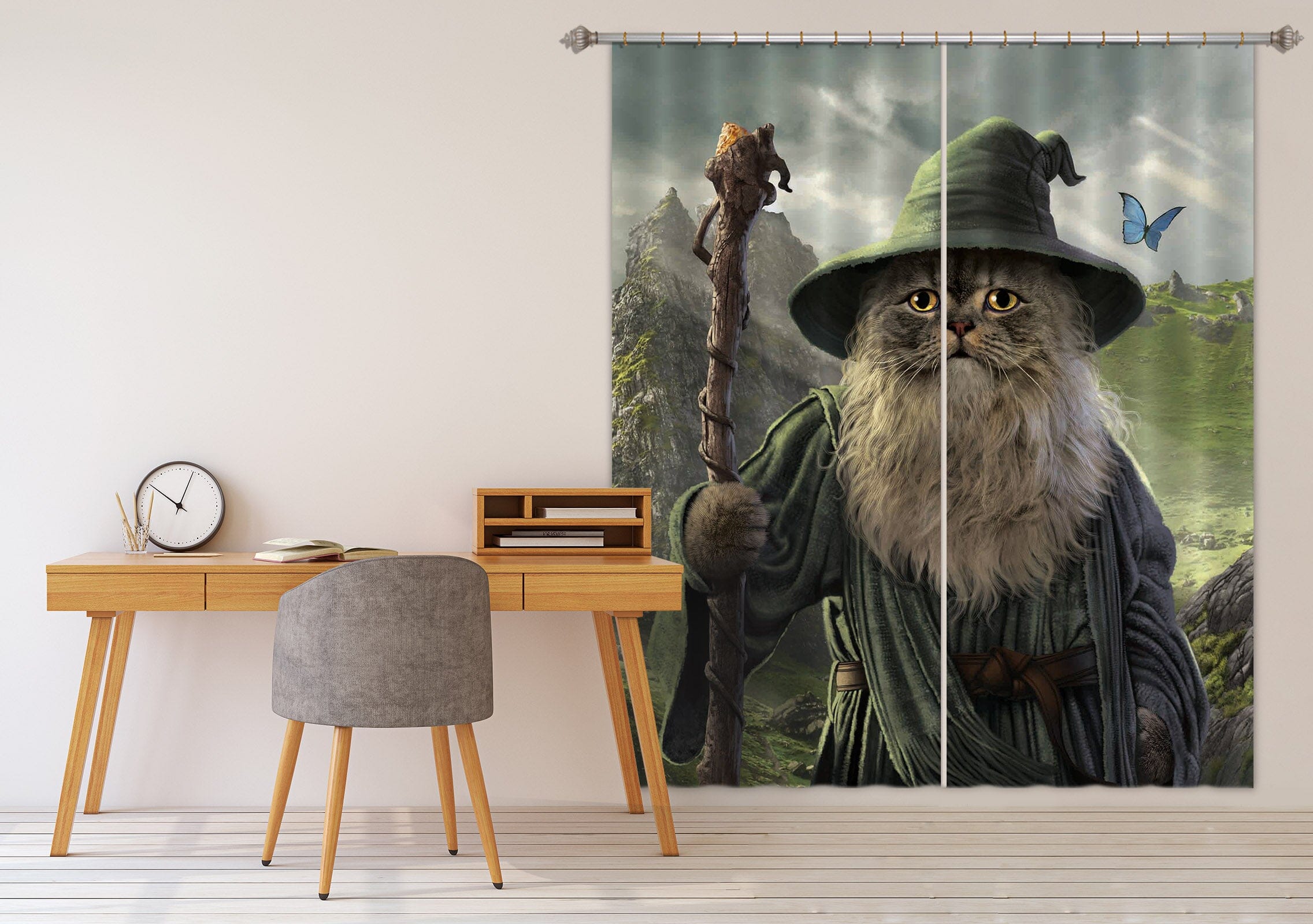 3D Catdalf Def 019 Vincent Hie Curtain Curtains Drapes Curtains AJ Creativity Home 