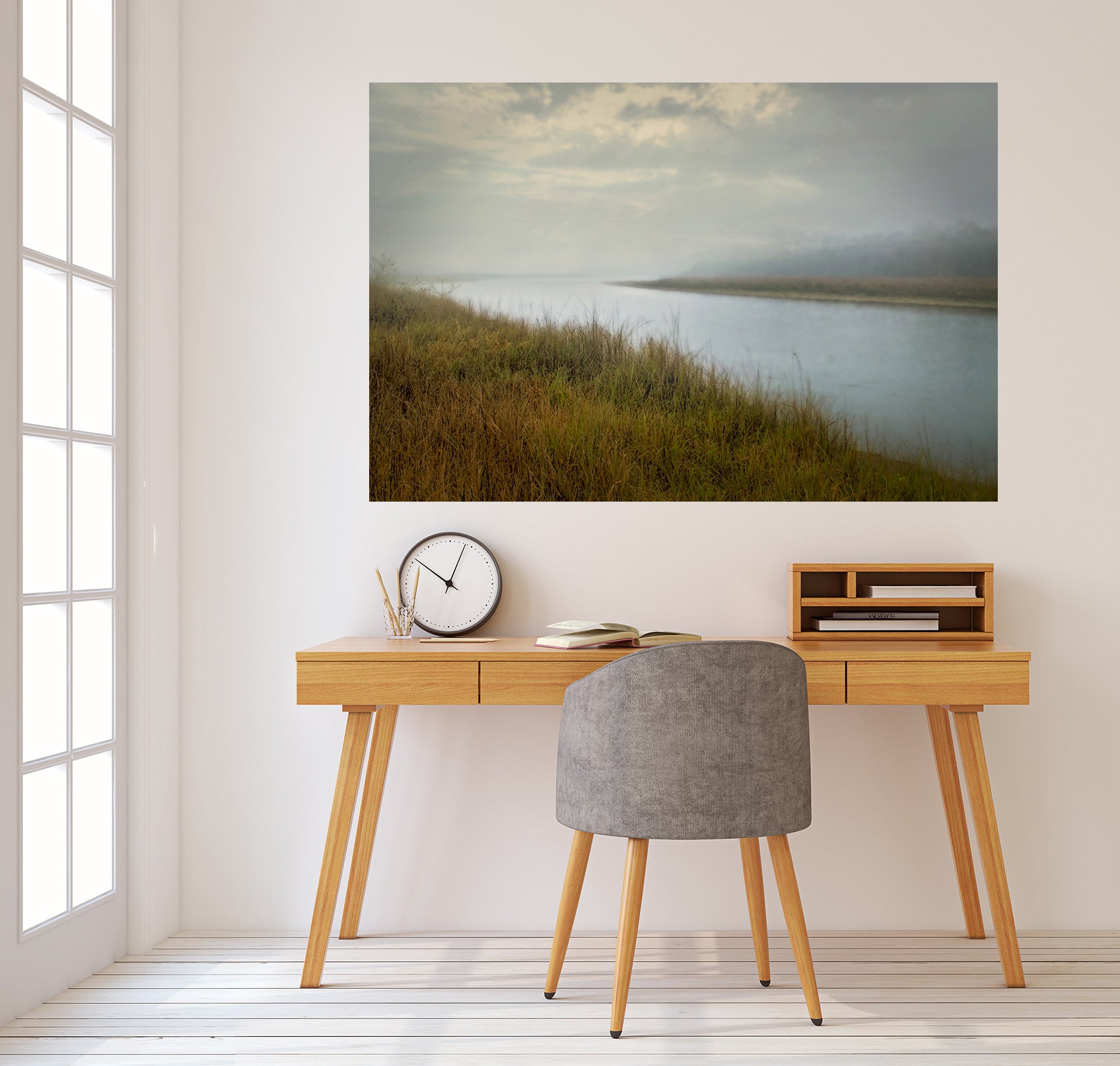 3D River Grass 4031 Beth Sheridan Wall Sticker