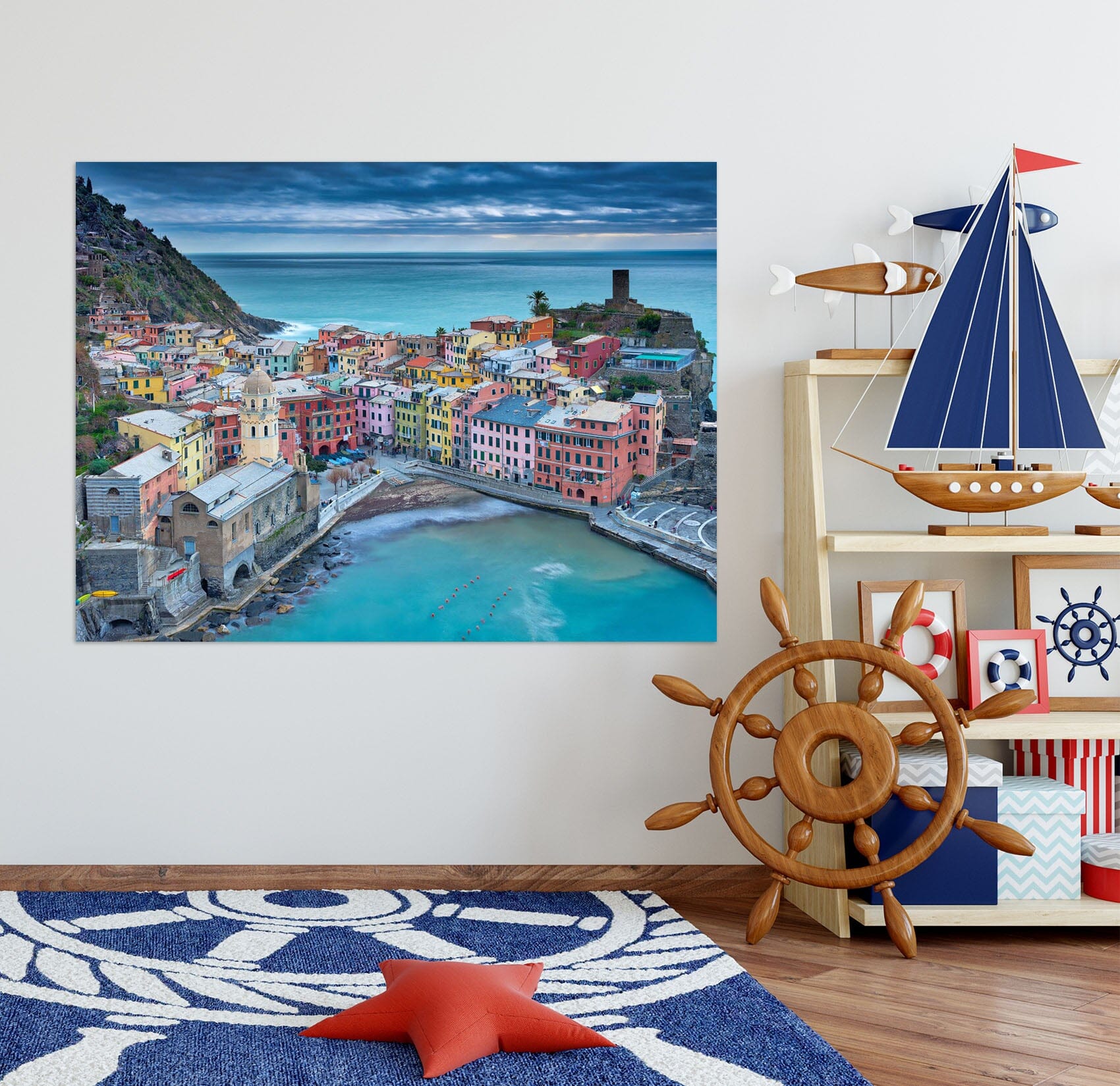 3D Water City 146 Marco Carmassi Wall Sticker Wallpaper AJ Wallpaper 2 