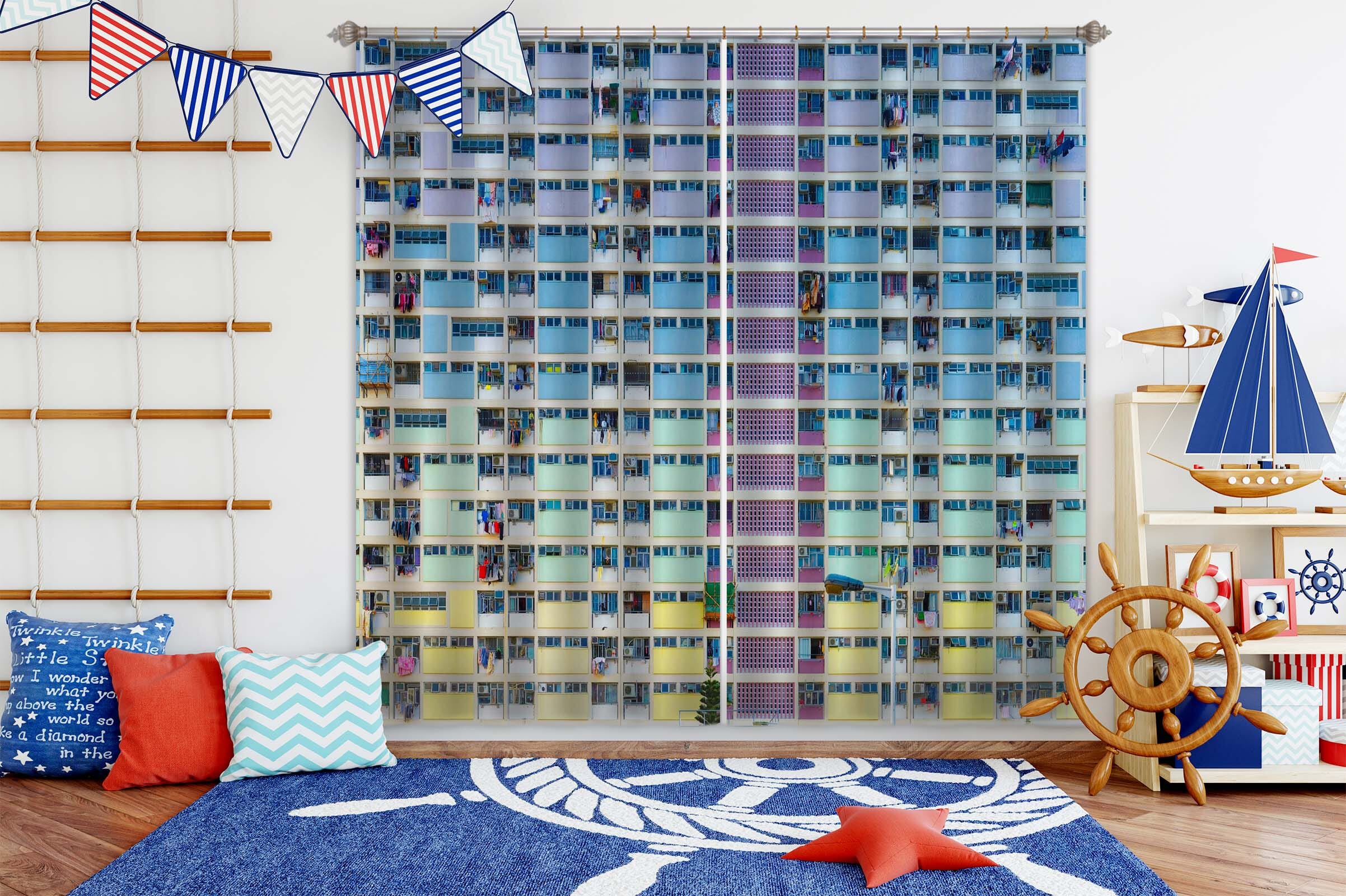 3D Residential Building 107 Marco Carmassi Curtain Curtains Drapes Curtains AJ Creativity Home 