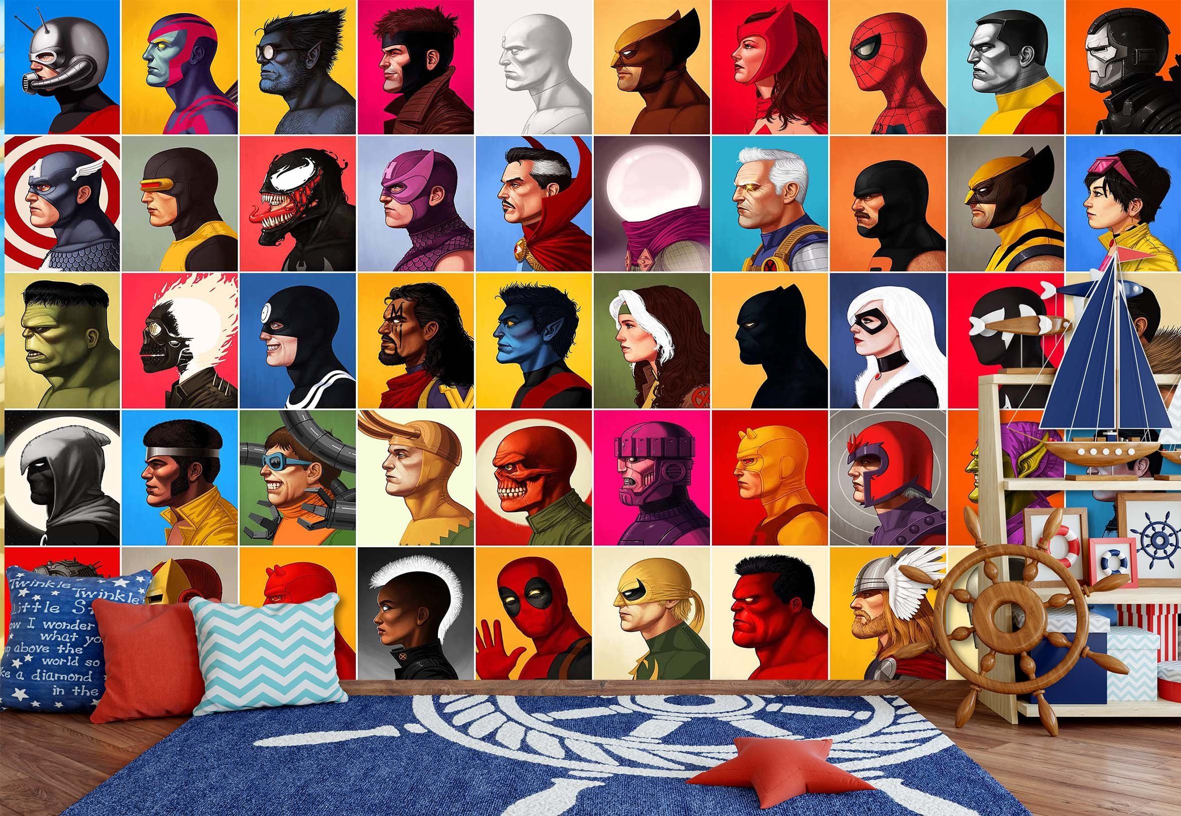 3D Cartoon Character Avatar 142 Wall Murals Wallpaper AJ Wallpaper 2 