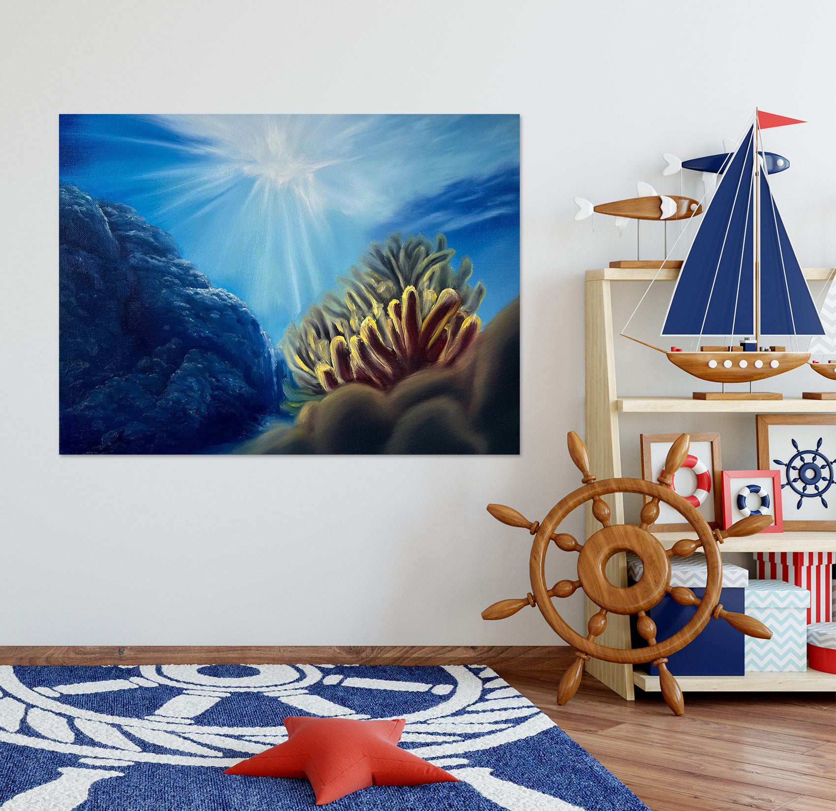 3D Sea Coral 10065 Marina Zotova Wall Sticker
