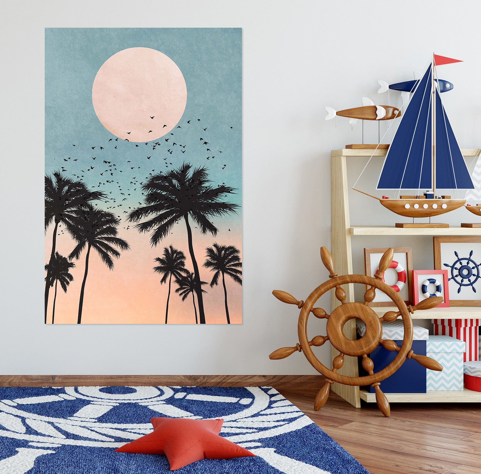 3D Sunrise 024 Boris Draschoff Wall Sticker Wallpaper AJ Wallpaper 2 