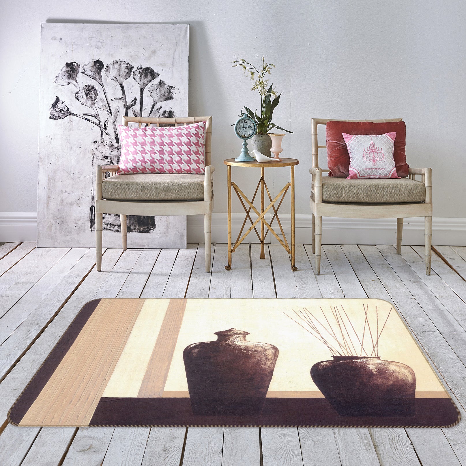3D Bottle 32052 Non Slip Rug Mat
