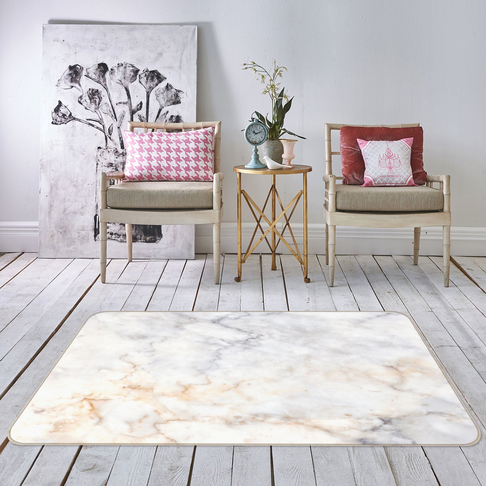 3D Pattern 31028 Non Slip Rug Mat