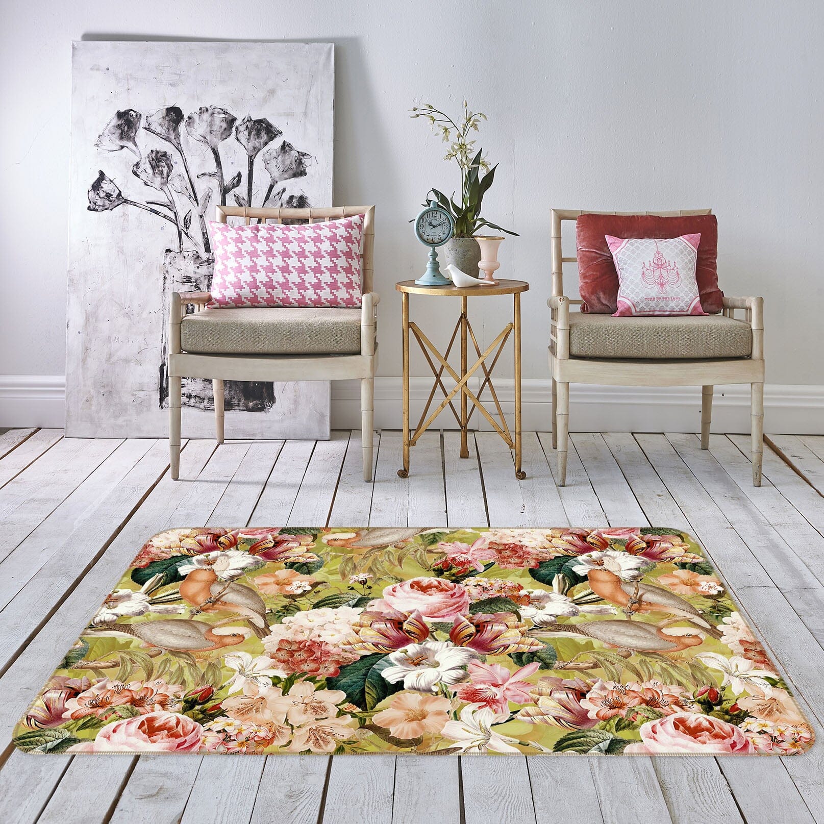 3D Painted Garden 118 Uta Naumann Rug Non Slip Rug Mat Mat AJ Creativity Home 