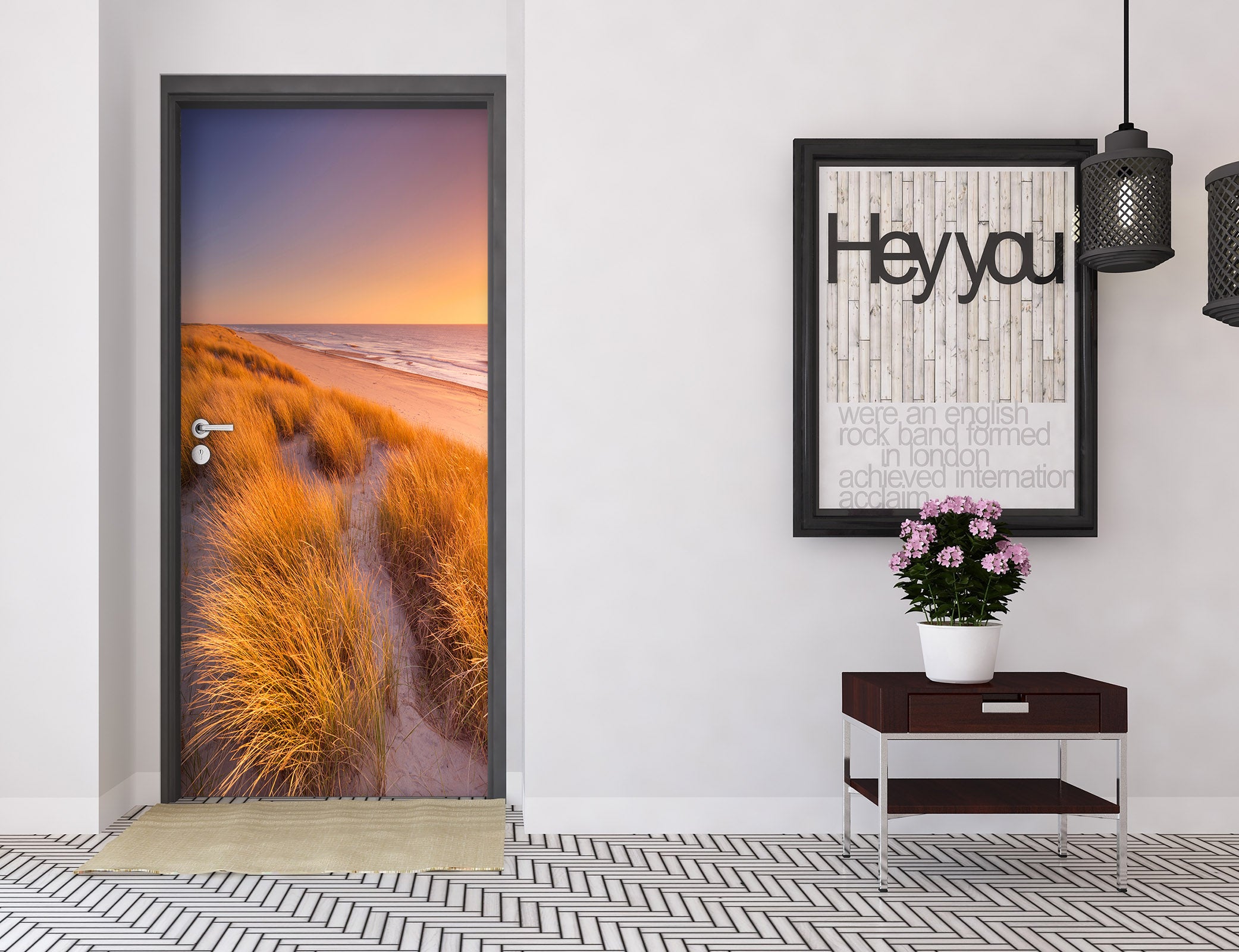 3D Grass 25121 Door Mural