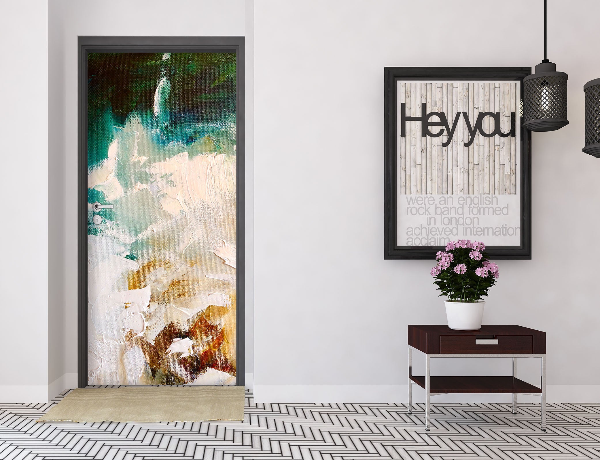 3D Art Colour 3300 Skromova Marina Door Mural