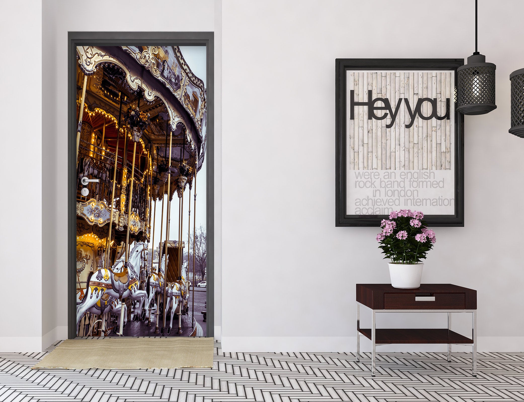 3D Carousel 106226 Assaf Frank Door Mural