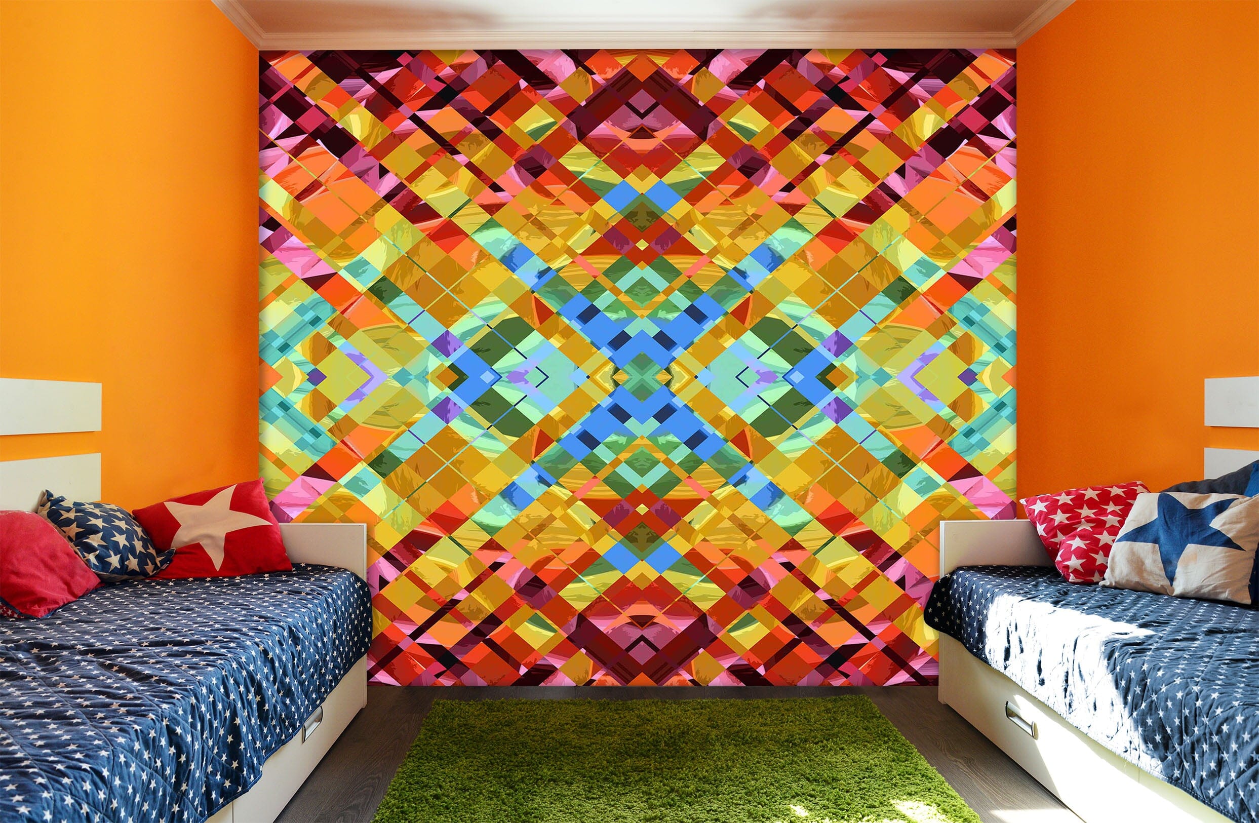 3D Color Weave 1401 Shandra Smith Wall Mural Wall Murals Wallpaper AJ Wallpaper 2 