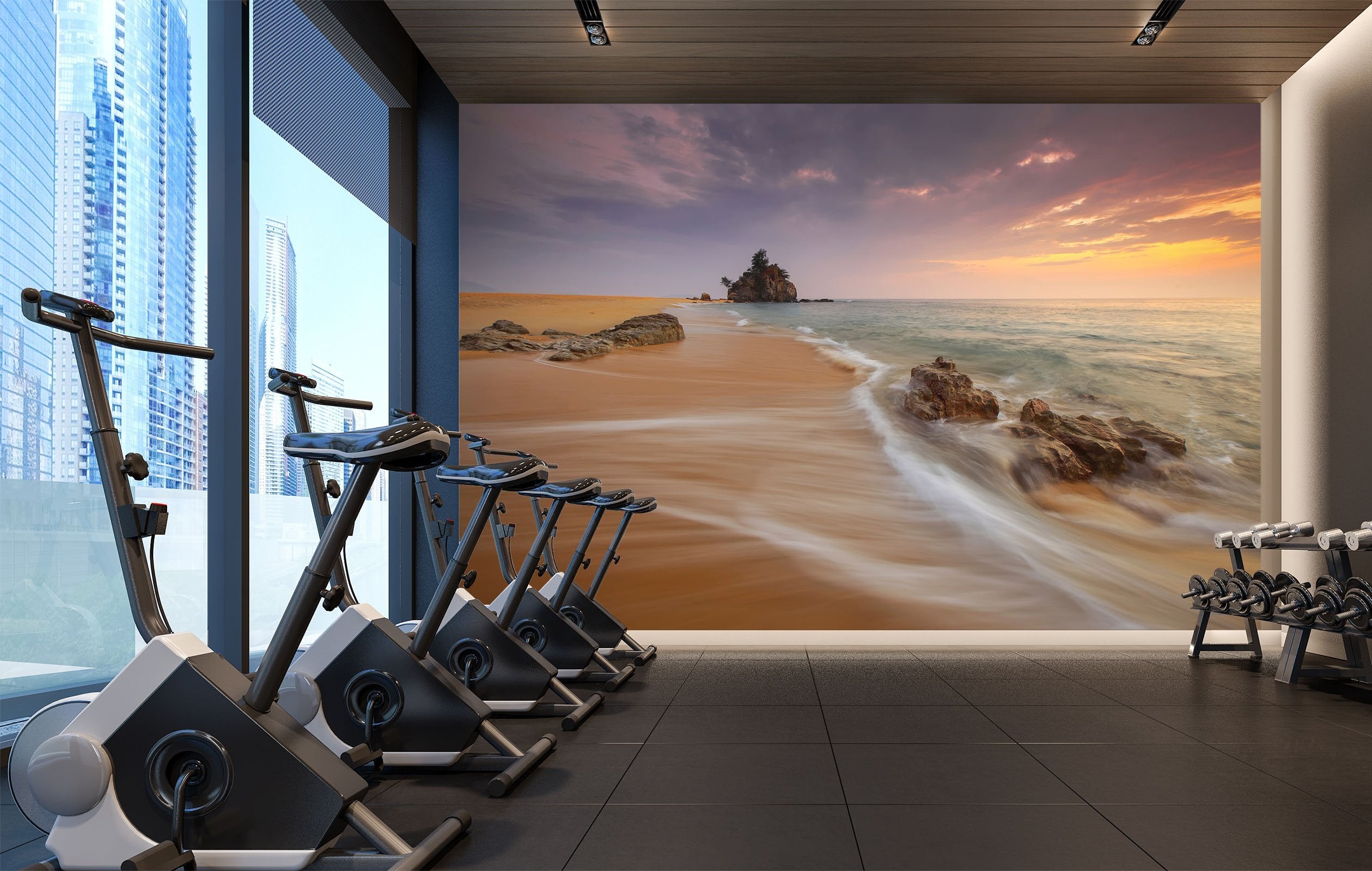 3D ocean views 02 Wall Murals Wallpaper AJ Wallpaper 