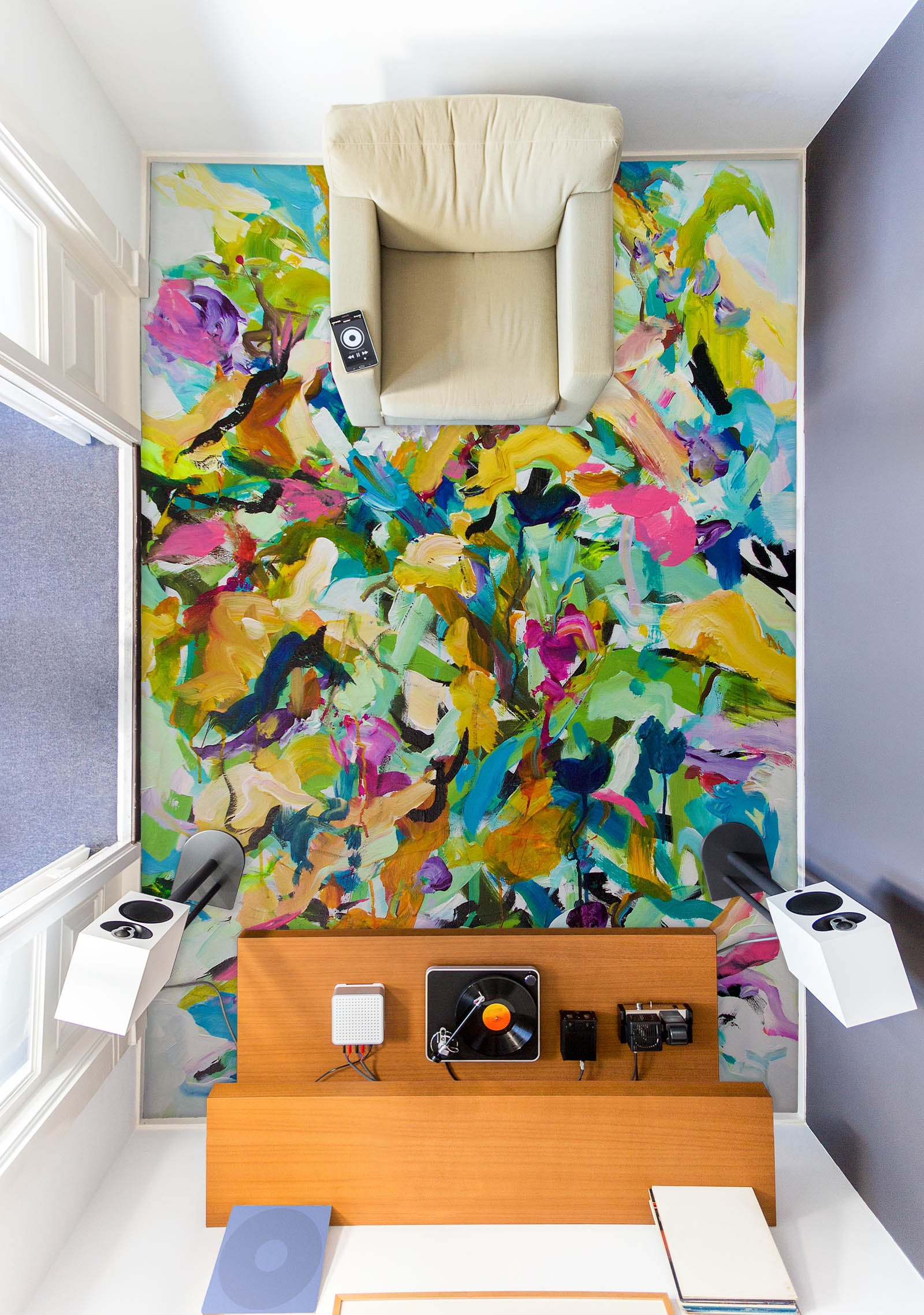 3D Colorful Paint Pattern 9504 Allan P. Friedlander Floor Mural