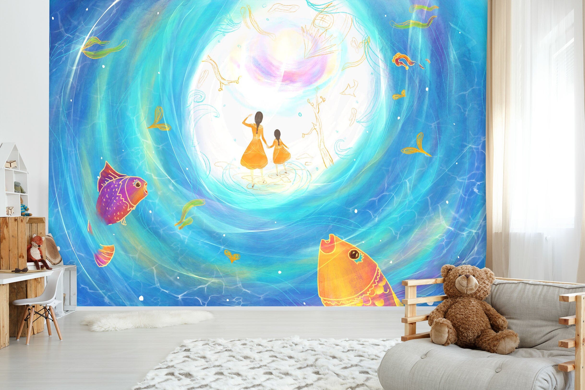 3D Illustration Child 011 Wall Murals Wallpaper AJ Wallpaper 2 