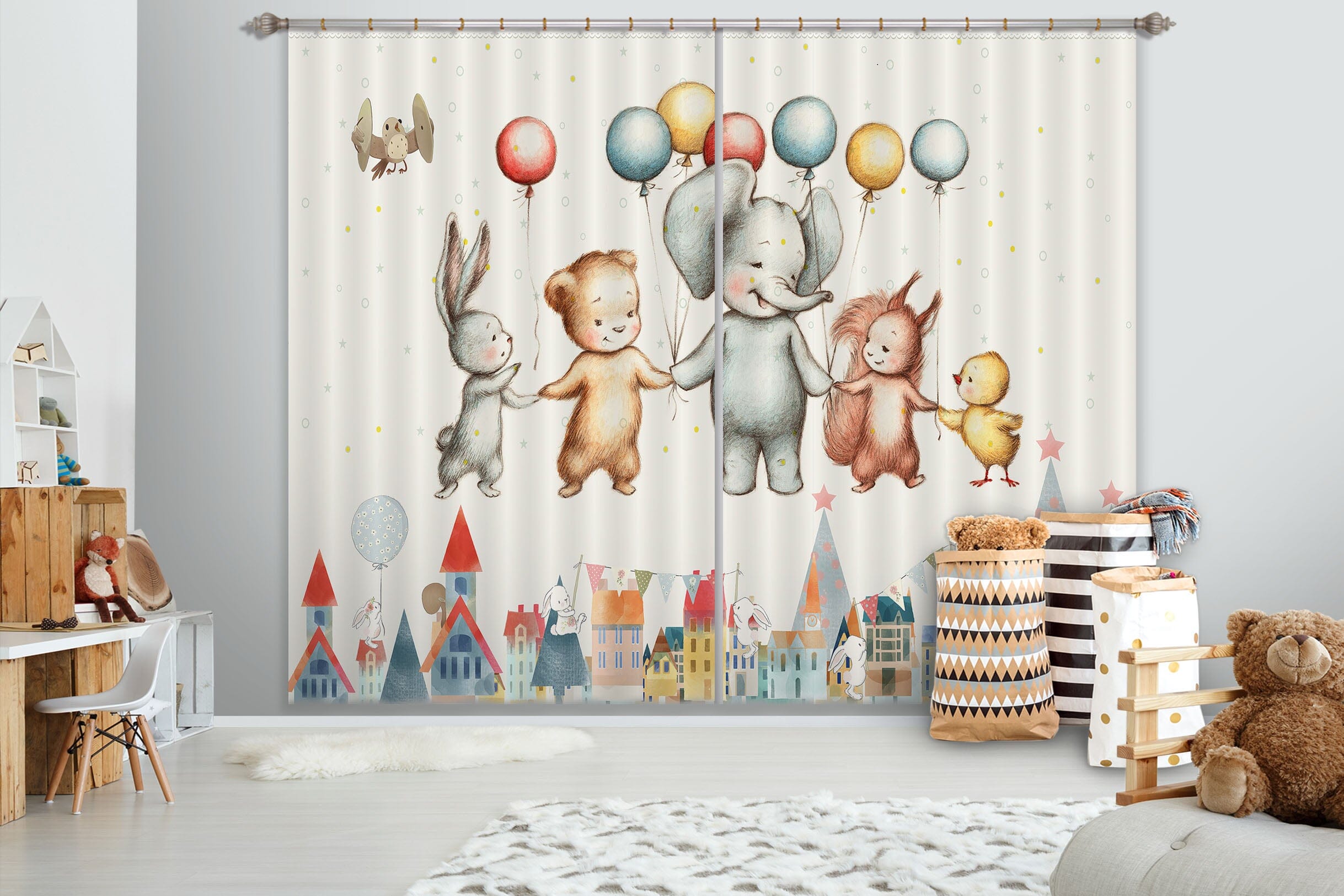 3D Forest Partner 743 Curtains Drapes Wallpaper AJ Wallpaper 