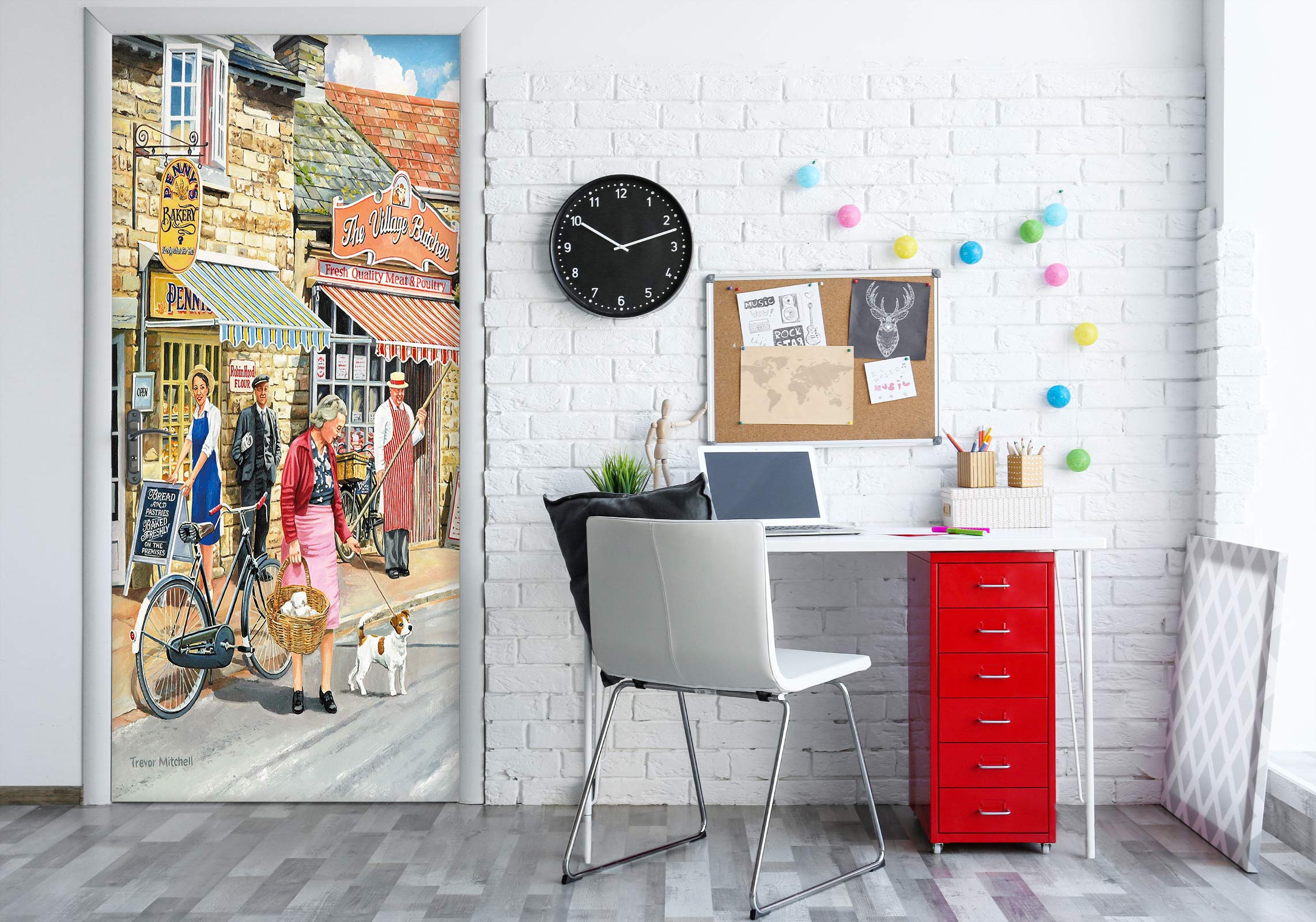 3D Street Shop 103191 Trevor Mitchell Door Mural
