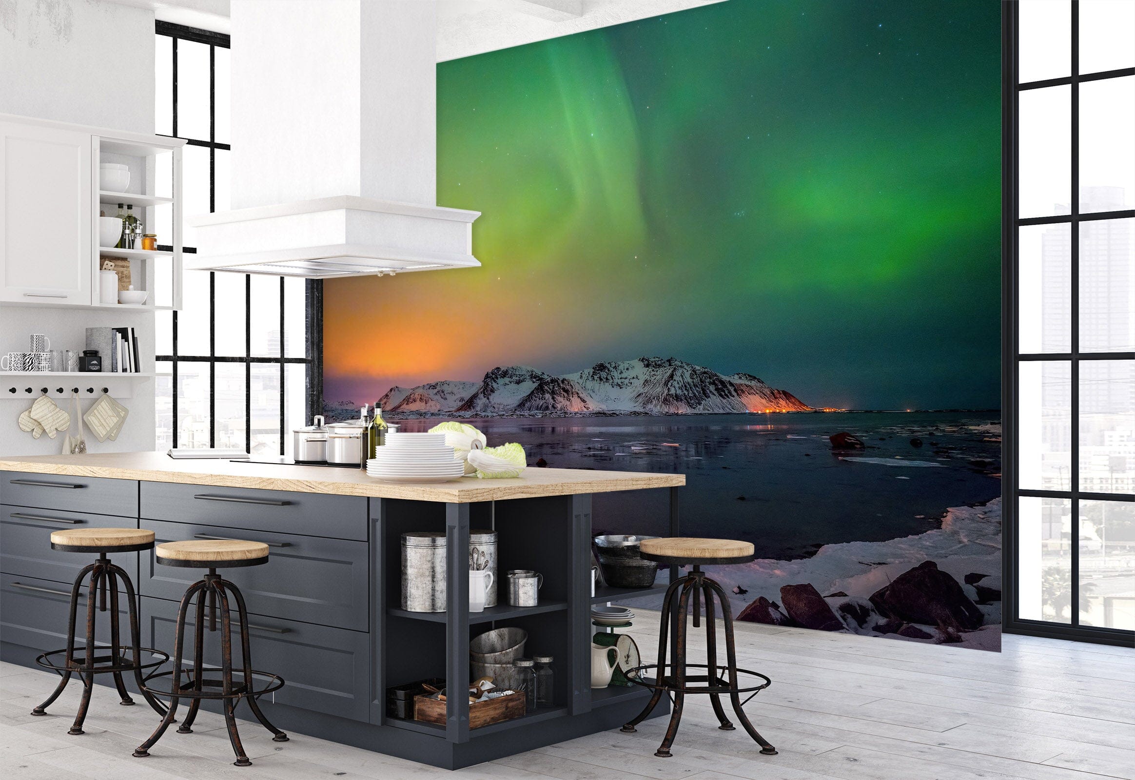 3D Green Smoke 1421 Marco Carmassi Wall Mural Wall Murals Wallpaper AJ Wallpaper 2 