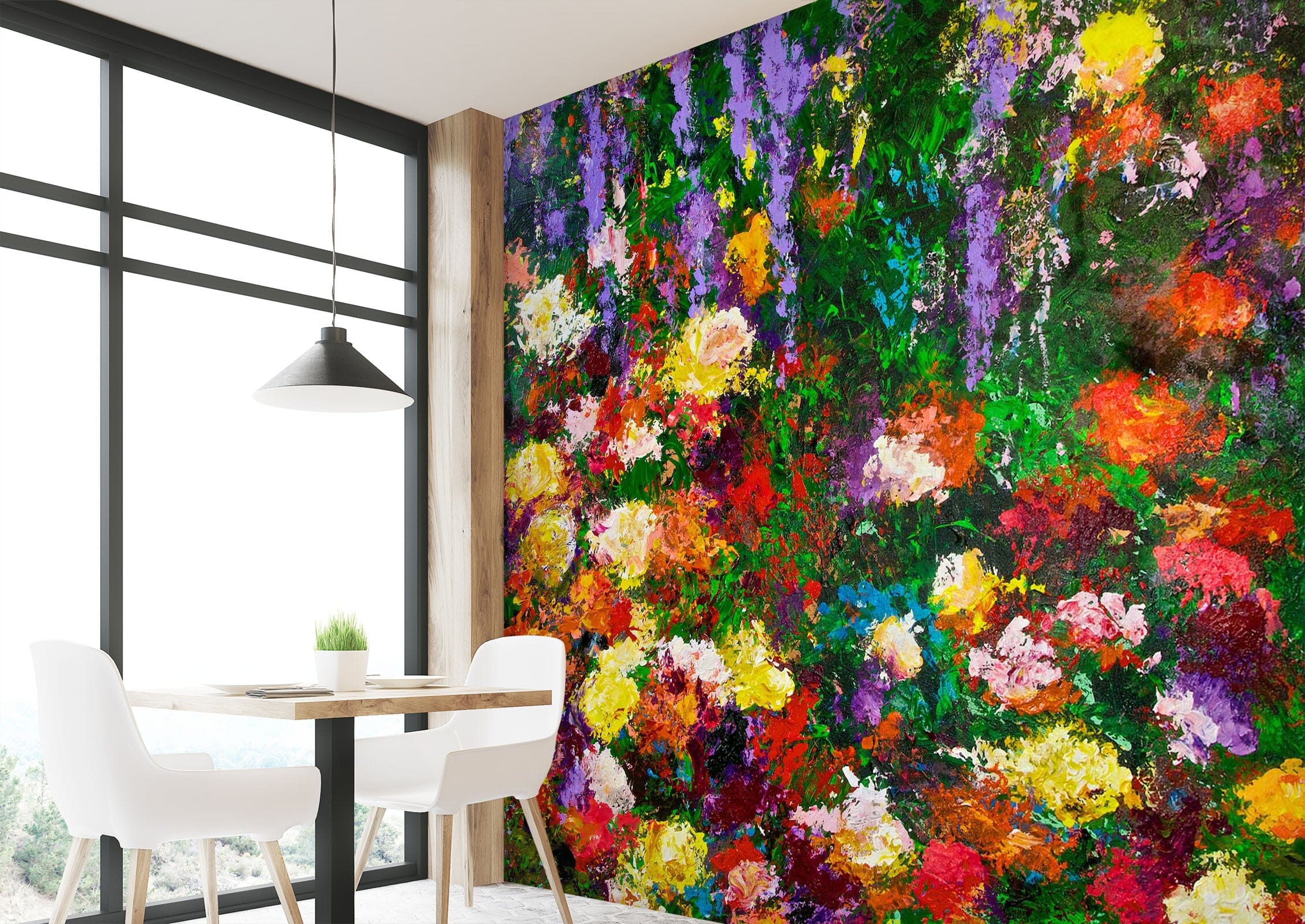 3D Painted Flowers 196 Allan P. Friedlander Wall Mural Wall Murals Wallpaper AJ Wallpaper 2 