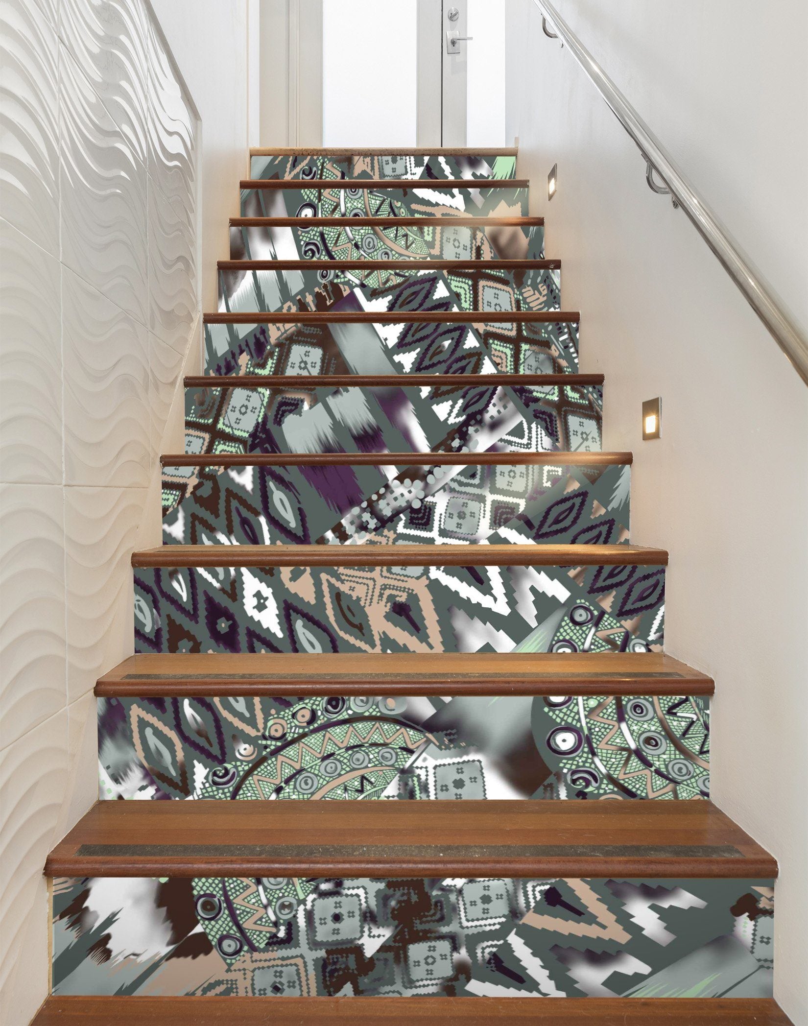 3D Poor Handwriting 45 Stair Risers Wallpaper AJ Wallpaper 