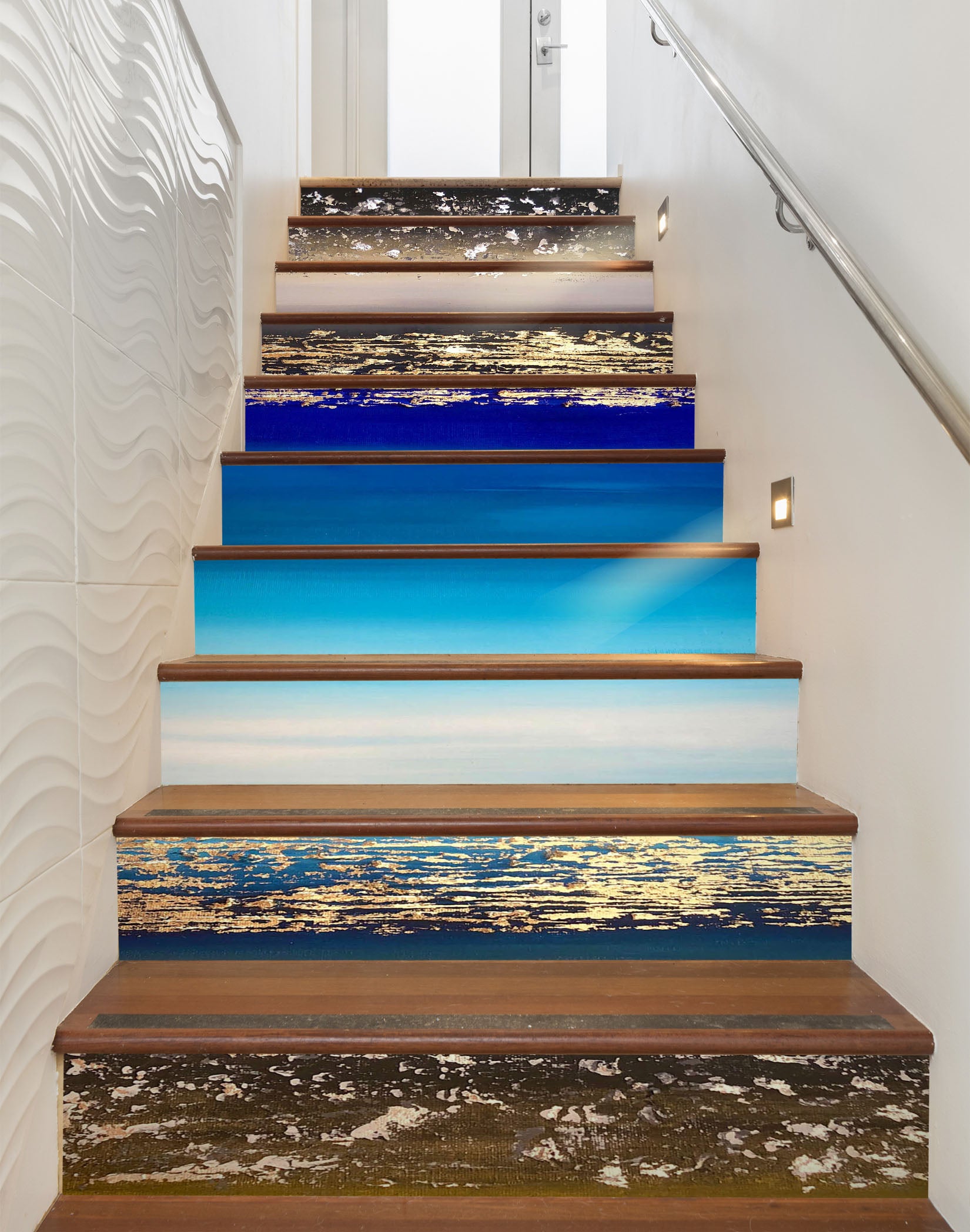 3D Sea Horizon 2166 Skromova Marina Stair Risers