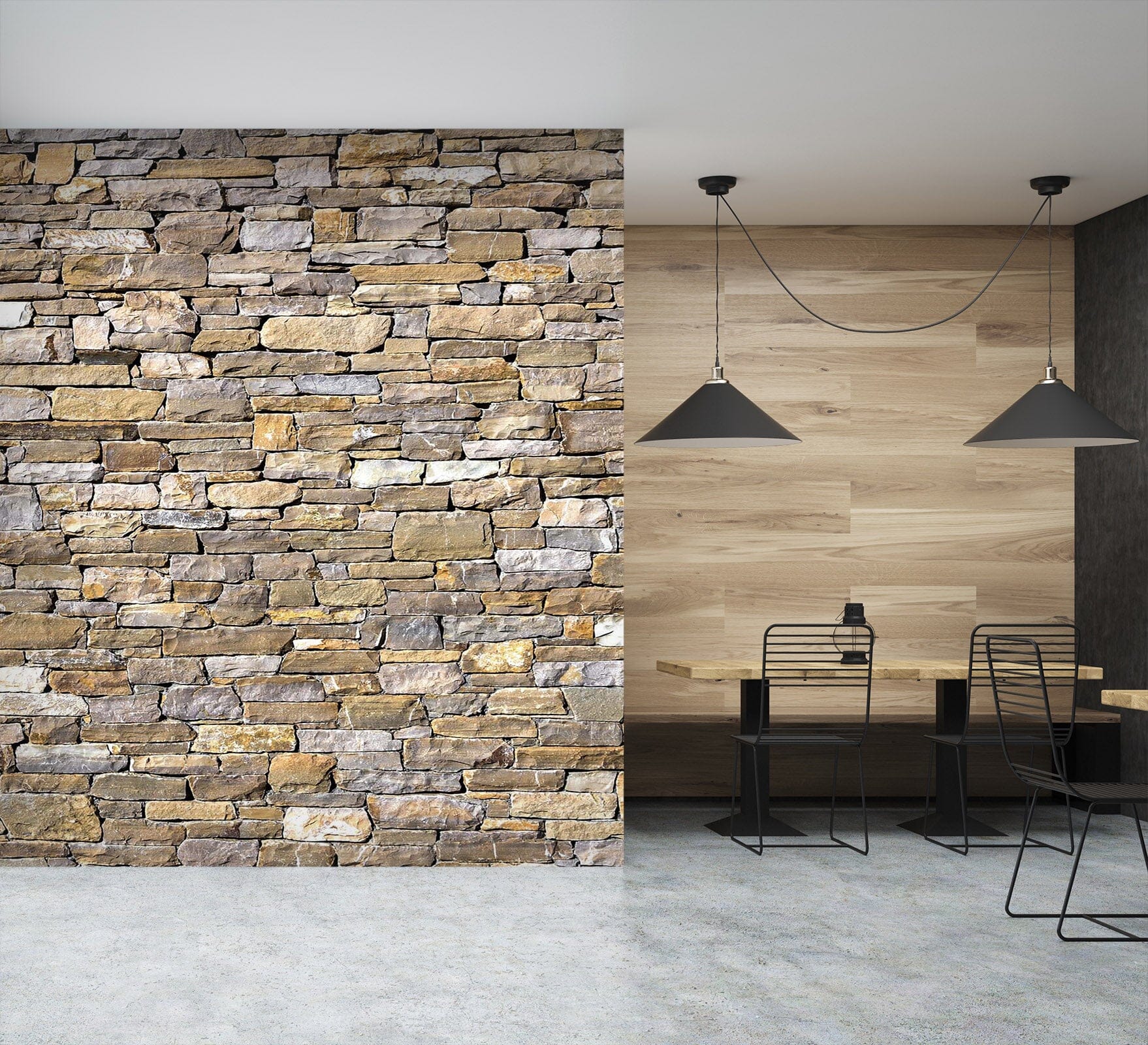 3D Wall Bricks Stacked 1917 Wall Murals Wallpaper AJ Wallpaper 2 