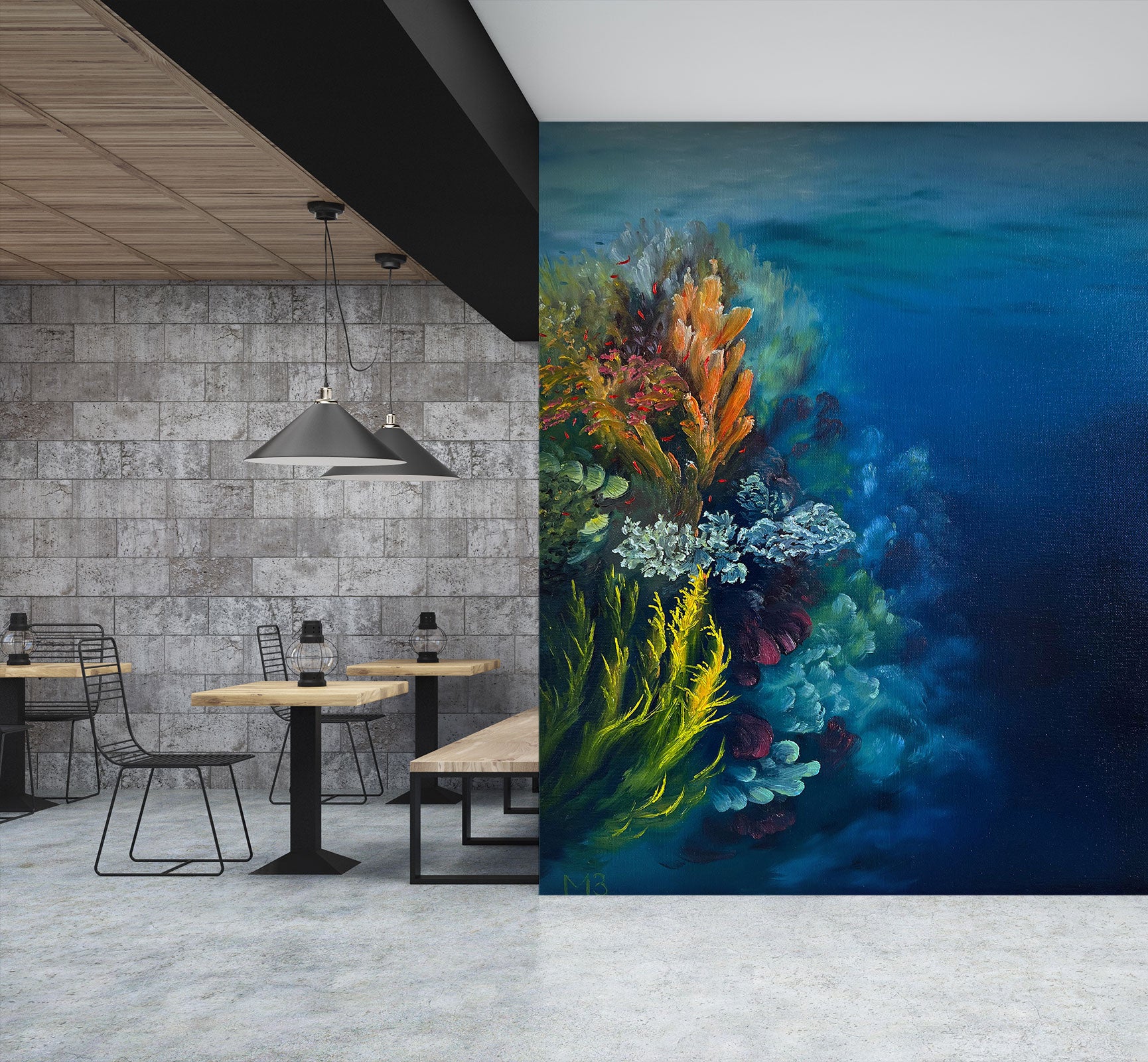 3D Sea Coral 9825 Marina Zotova Wall Mural Wall Murals