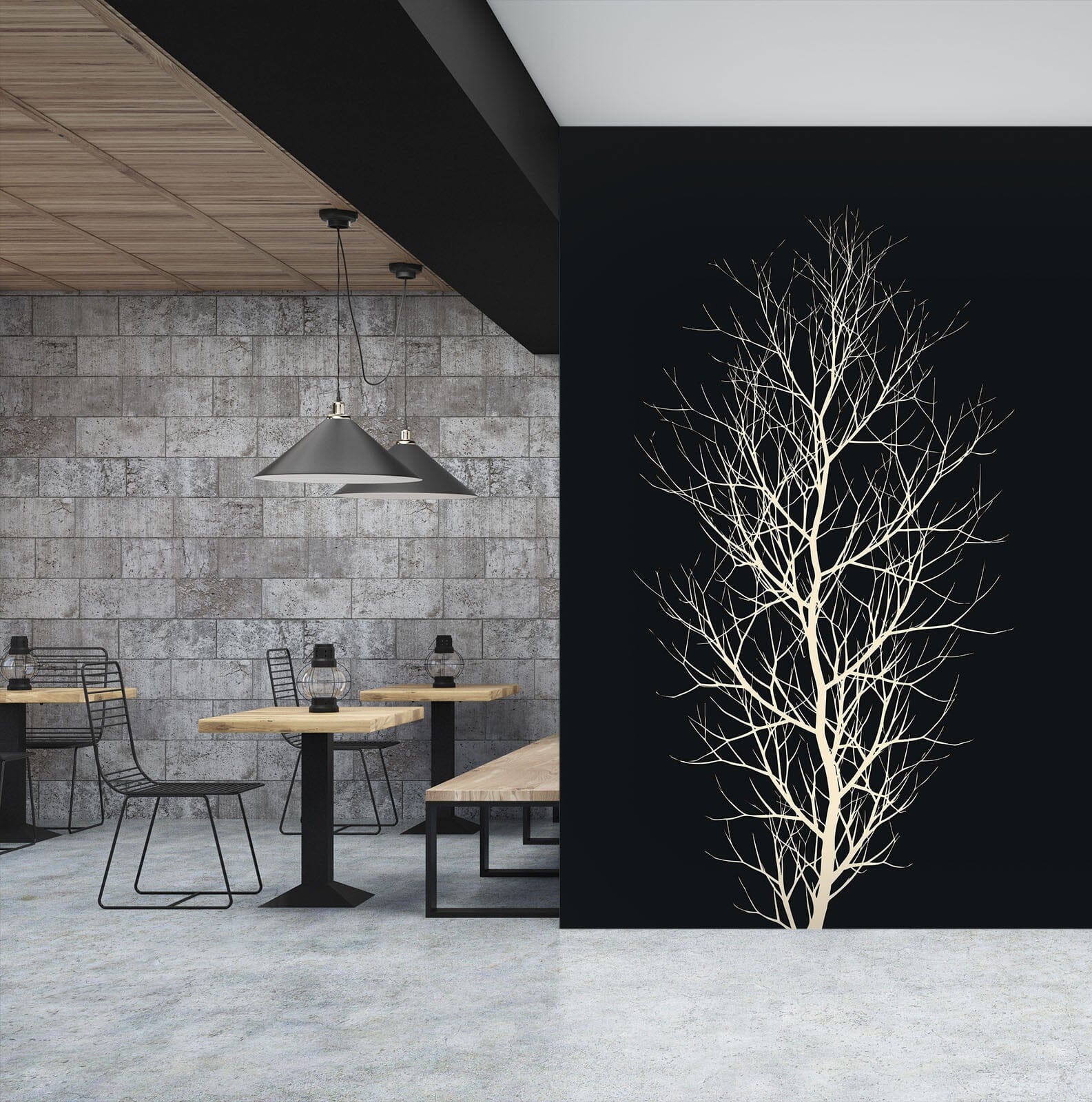 3D The White Tree 1422 Boris Draschoff Wall Mural Wall Murals Wallpaper AJ Wallpaper 2 