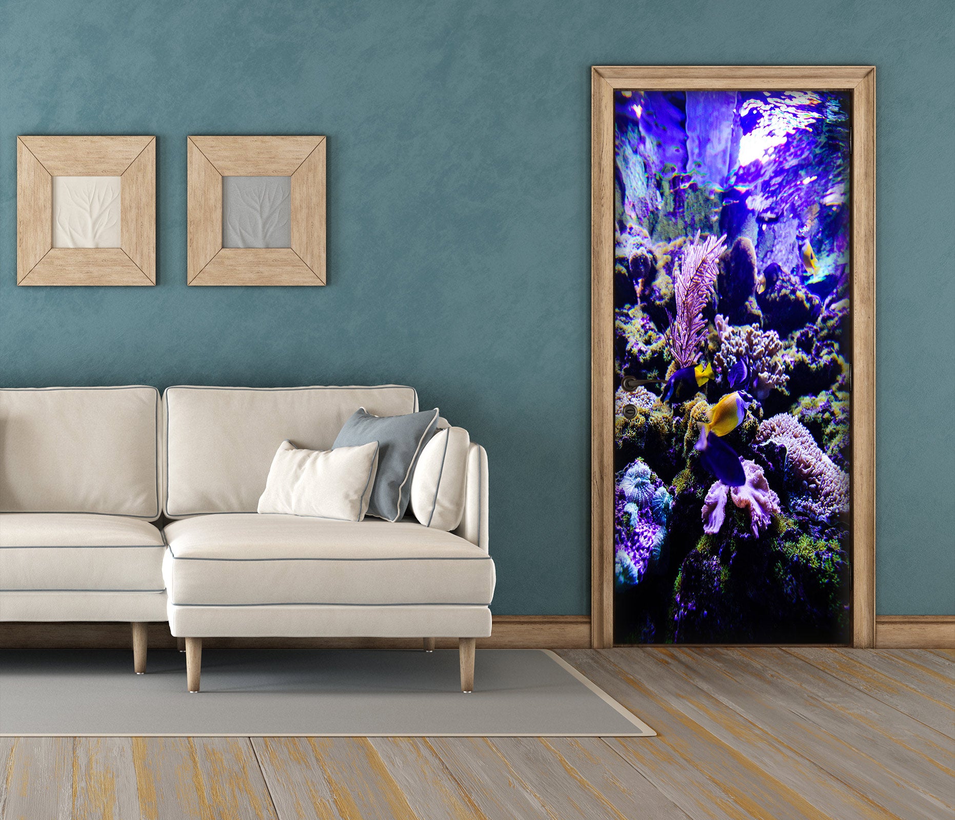 3D Seabed 24140 Door Mural