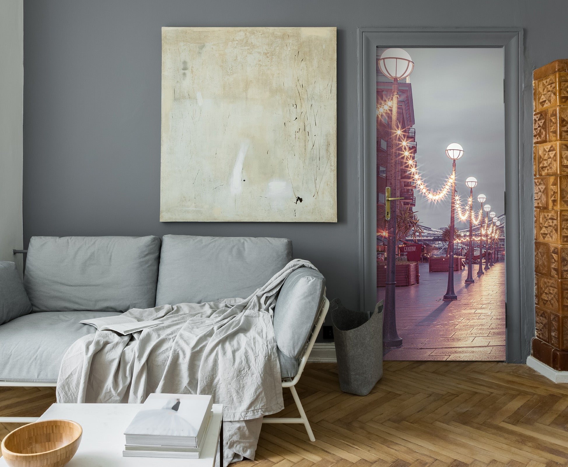 3D Street Light 101214 Assaf Frank Door Mural