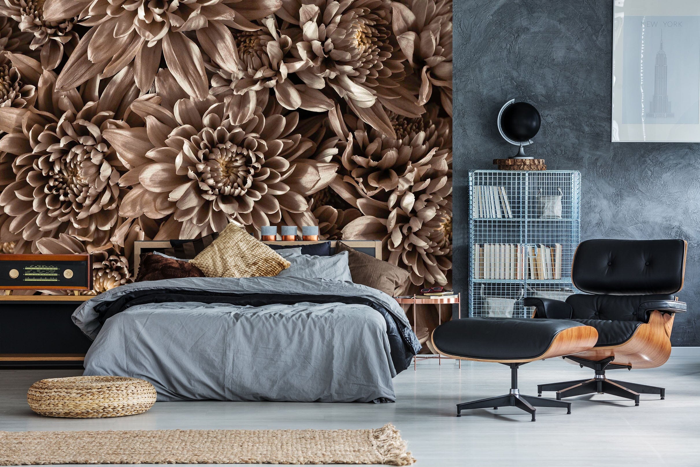3D Ripe Sunflower 1409 Assaf Frank Wall Mural Wall Murals Wallpaper AJ Wallpaper 2 