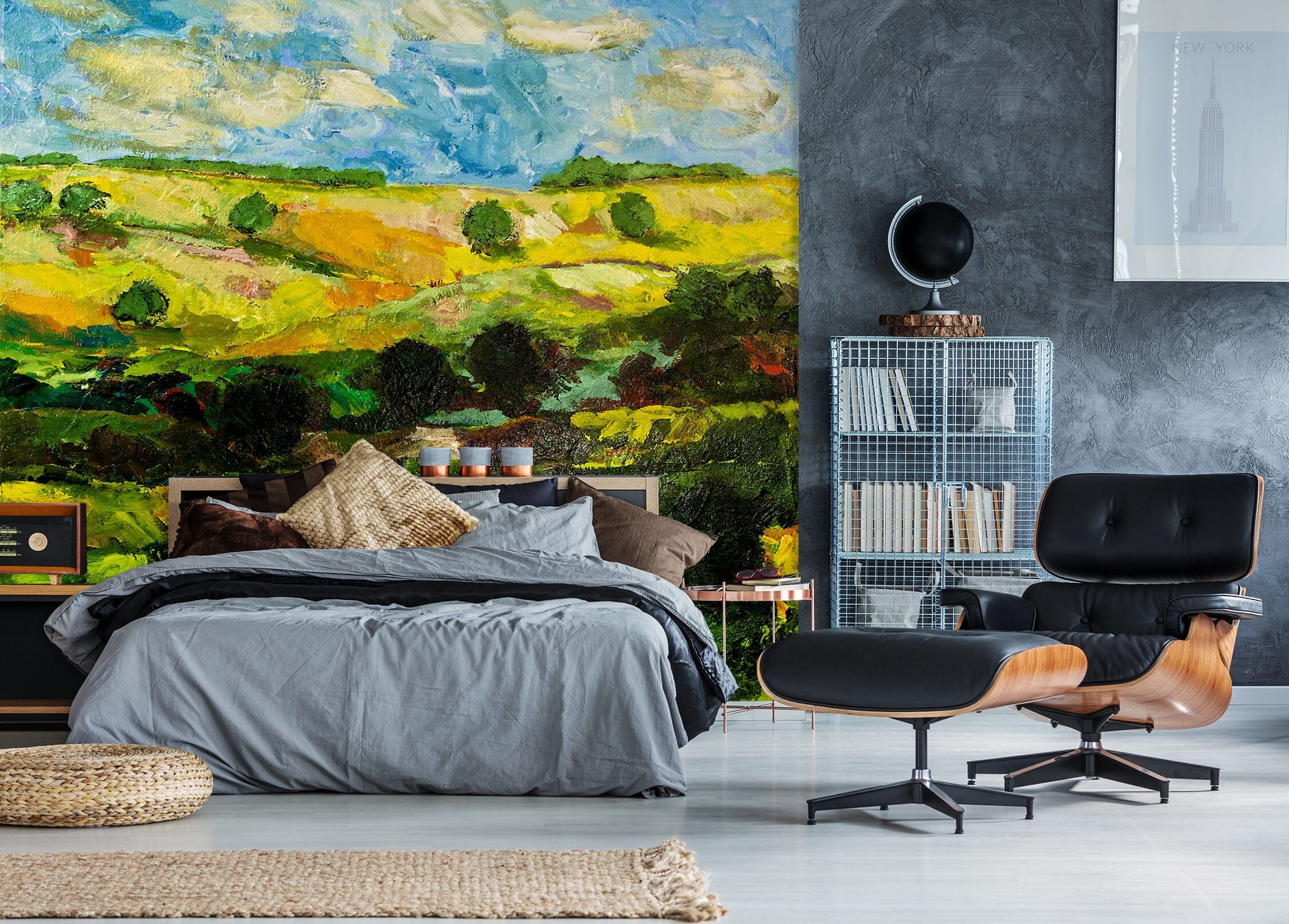 3D Painted Valley 193 Allan P. Friedlander Wall Mural Wall Murals Wallpaper AJ Wallpaper 2 