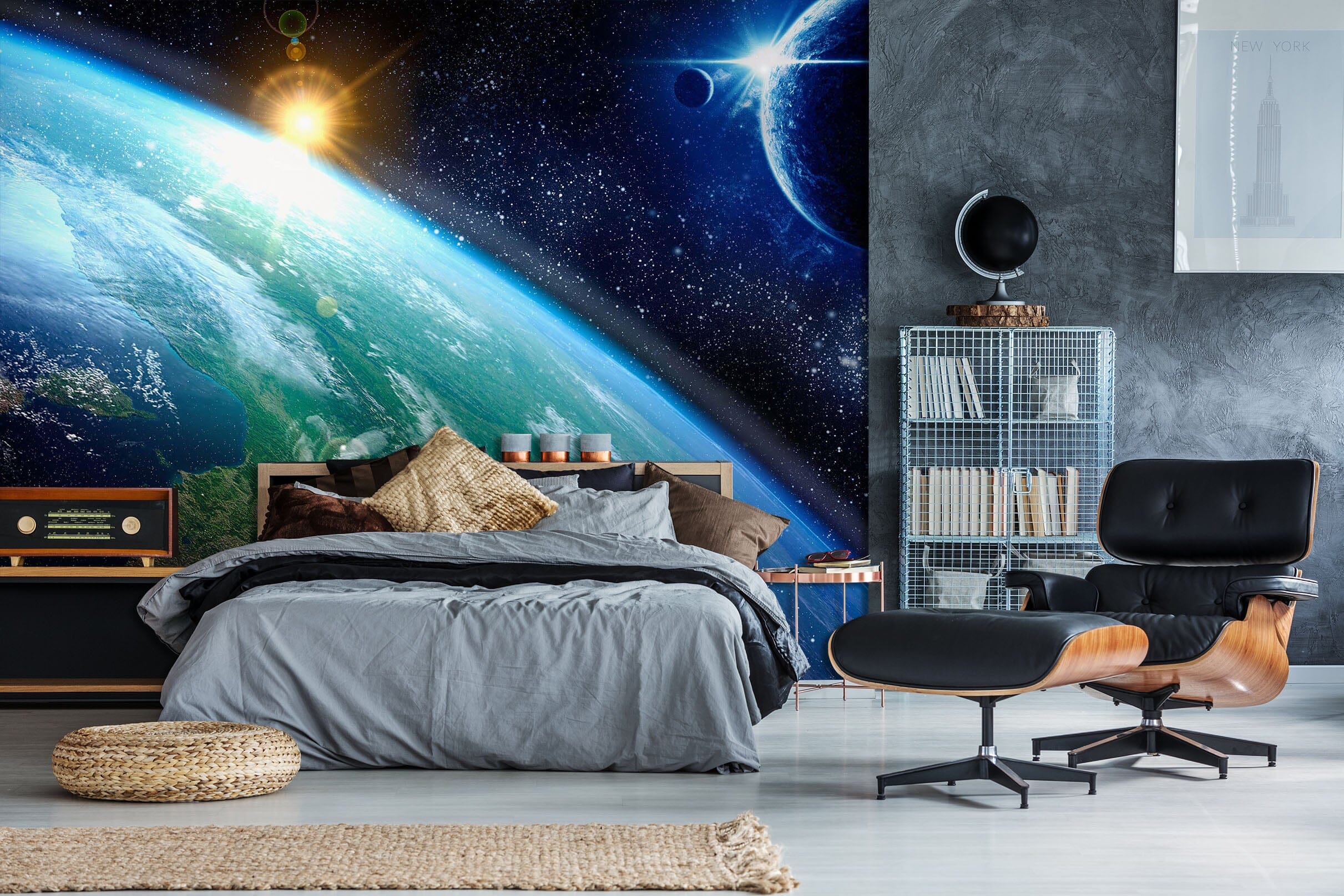 3D Planet Space 1745 Wall Murals Wallpaper AJ Wallpaper 2 