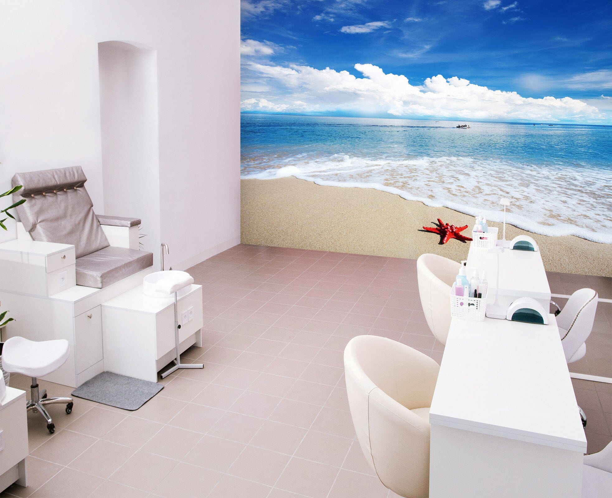 3D Beach Starfish 378 Wall Murals Wallpaper AJ Wallpaper 2 