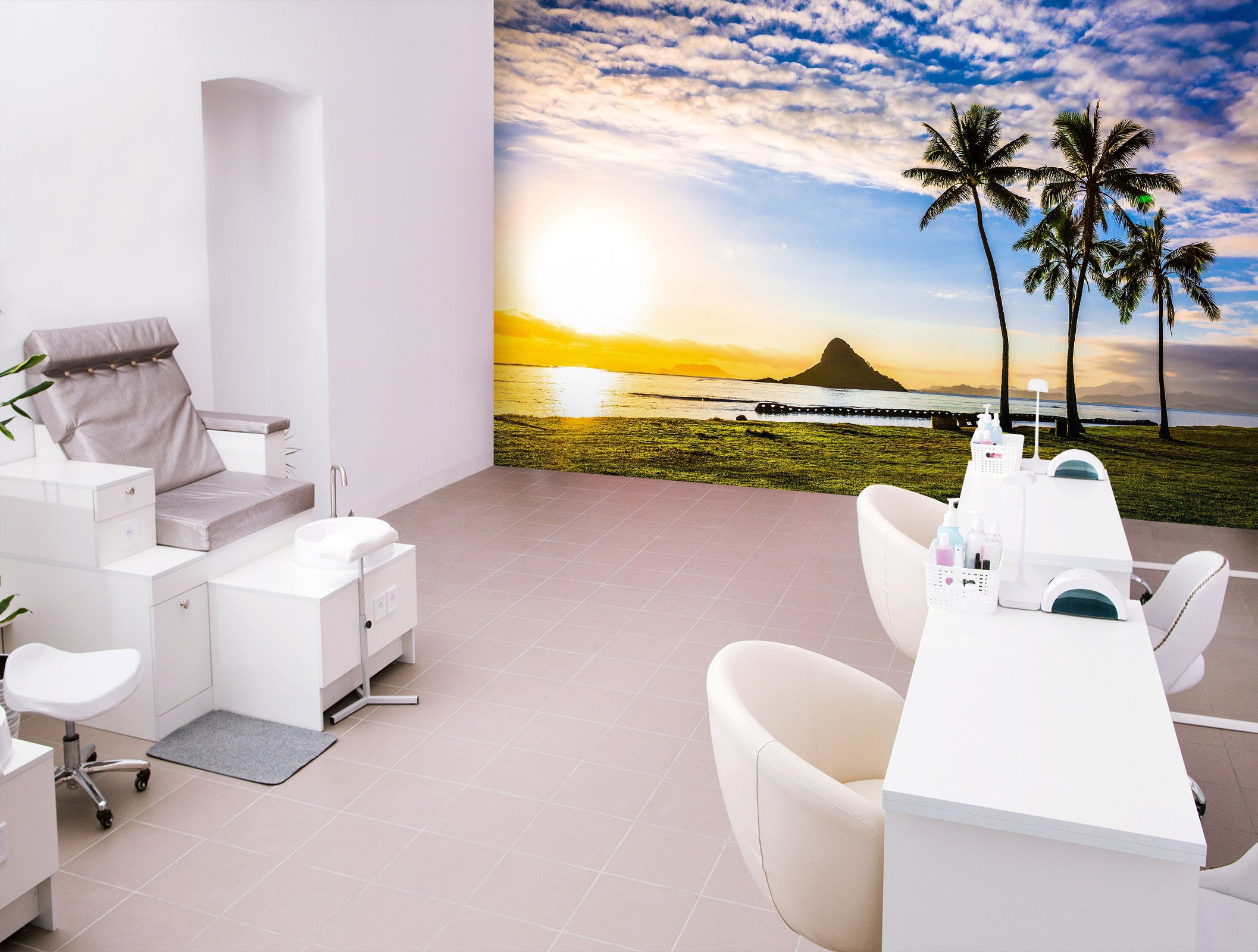 3D Beach Sunshine 054 Wall Murals